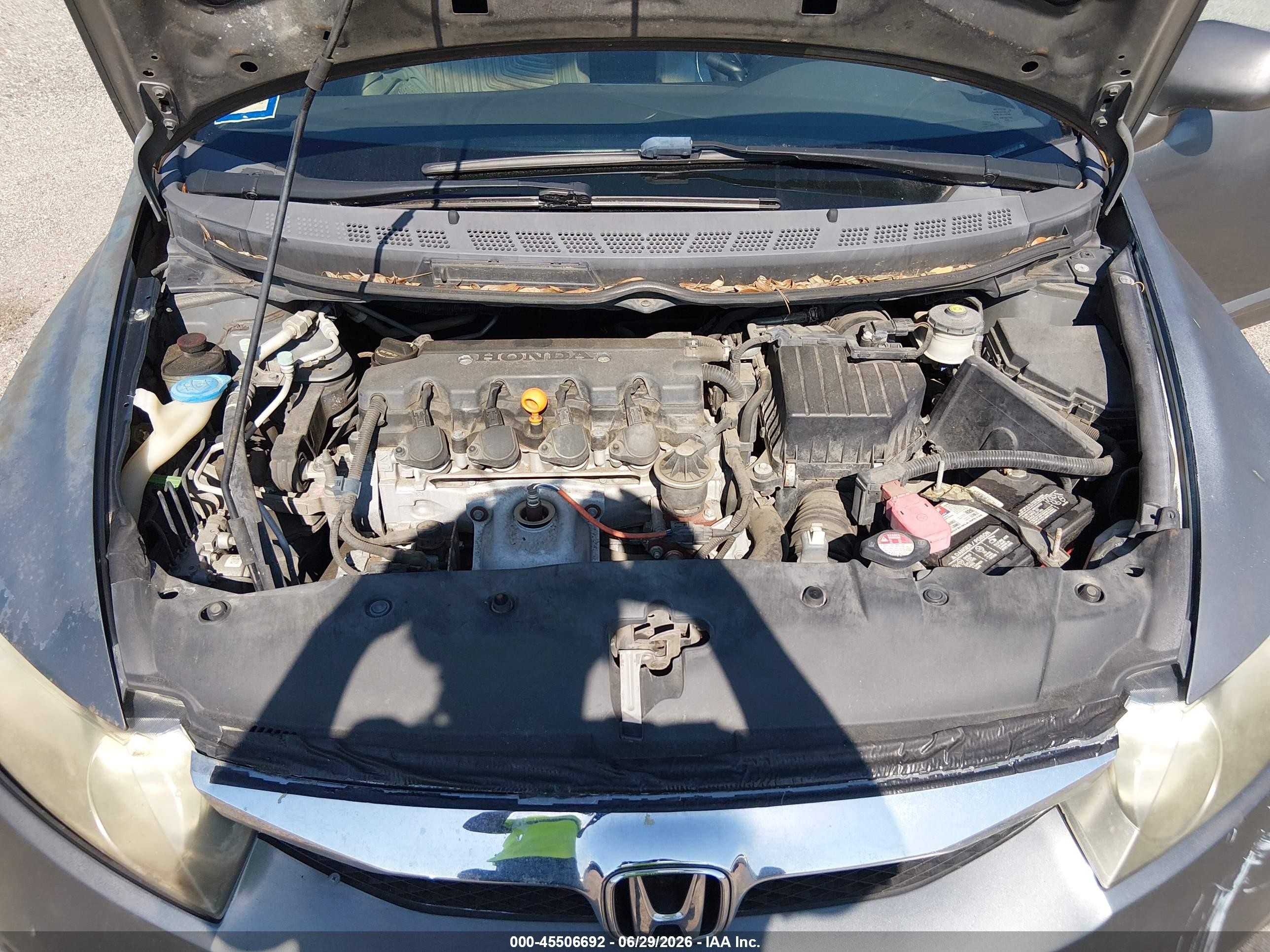 2010 Honda Civic Lx Gray vin: 2HGFA1F52AH320550