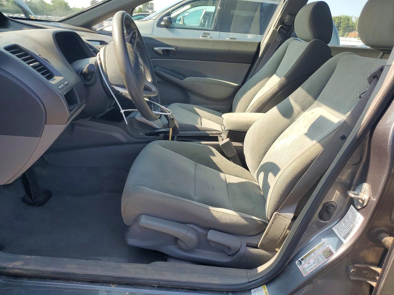 2010 Honda Civic Lx Gray vin: 2HGFA1F52AH323867
