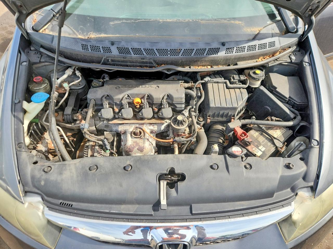 2010 Honda Civic Lx Gray vin: 2HGFA1F52AH326414