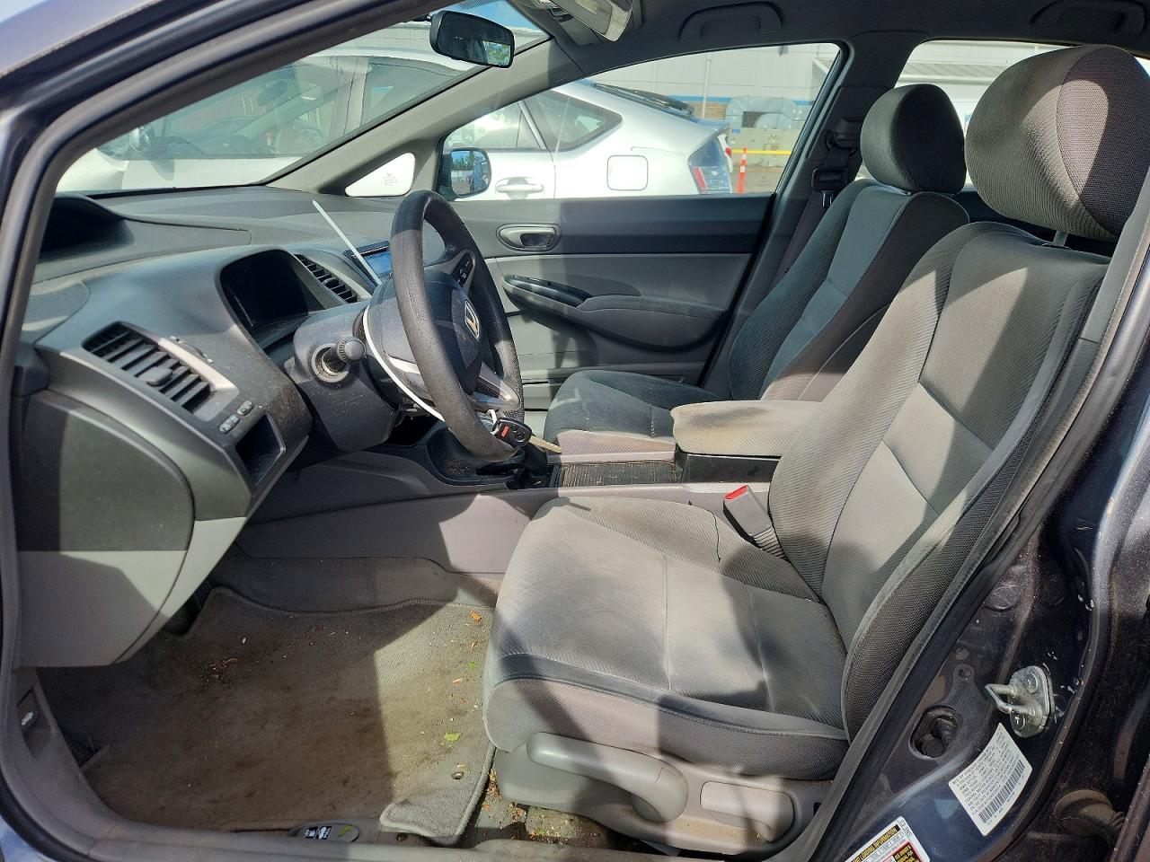 2010 Honda Civic Lx Gray vin: 2HGFA1F52AH326414
