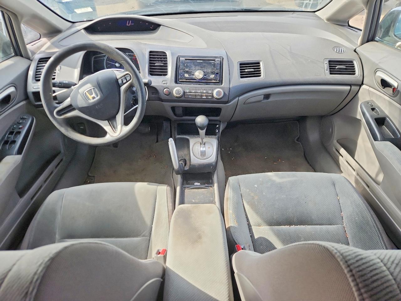 2010 Honda Civic Lx Gray vin: 2HGFA1F52AH326414