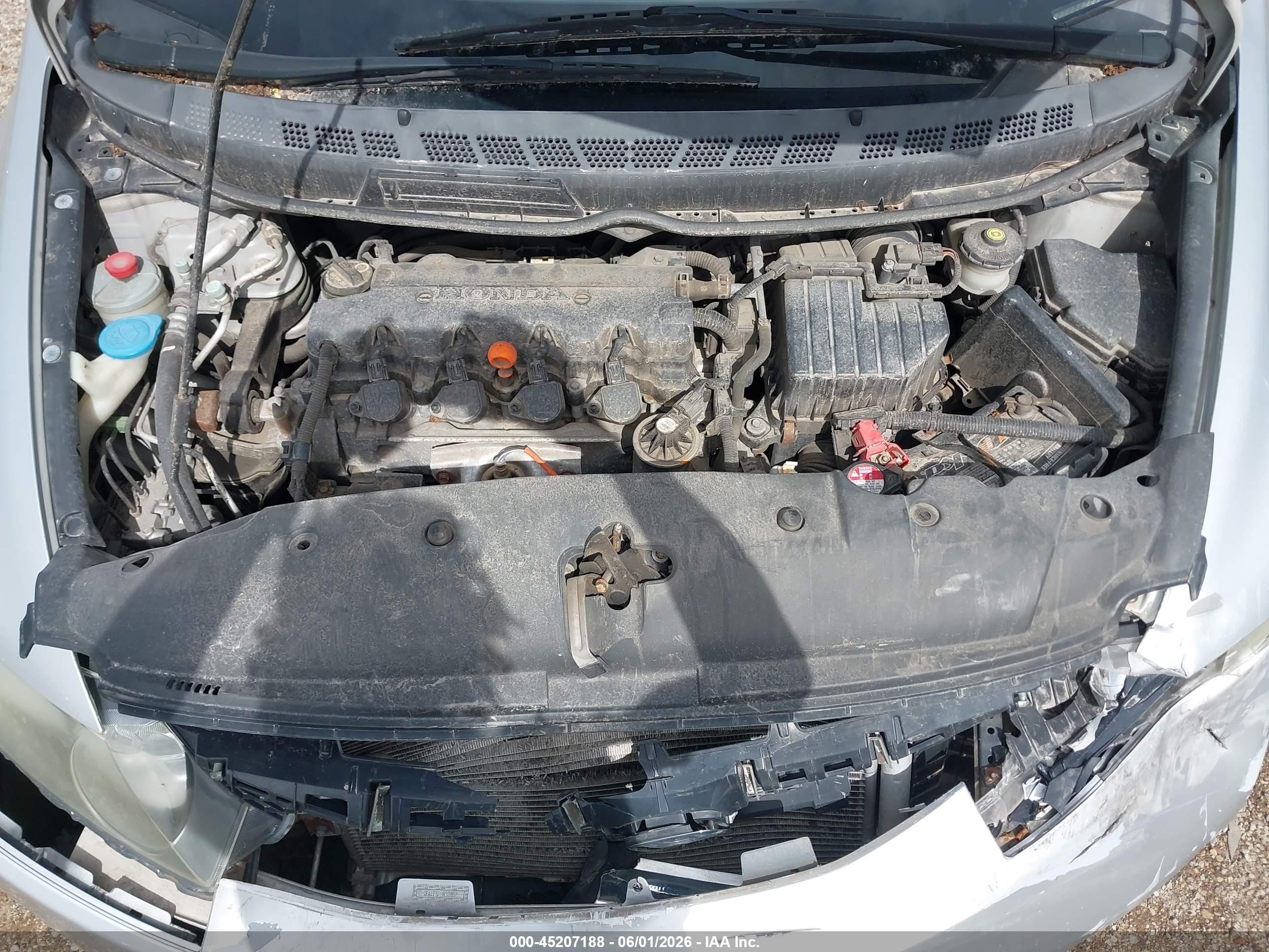 2010 Honda Civic Lx Silver vin: 2HGFA1F52AH328020