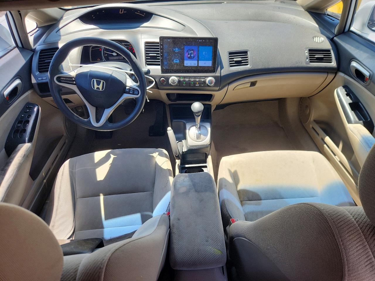 2010 Honda Civic Lx Белый vin: 2HGFA1F52AH512602