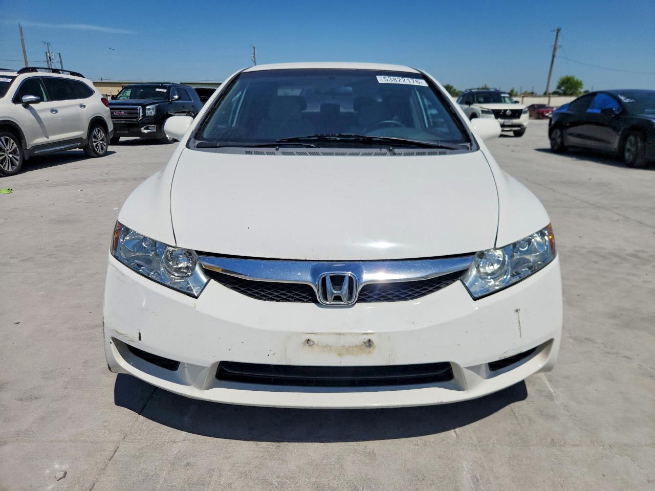 2010 Honda Civic Lx Белый vin: 2HGFA1F52AH512602