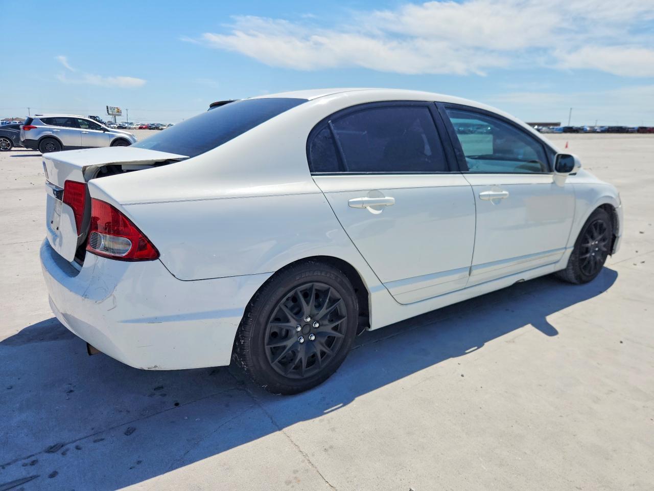 2010 Honda Civic Lx Белый vin: 2HGFA1F52AH512602