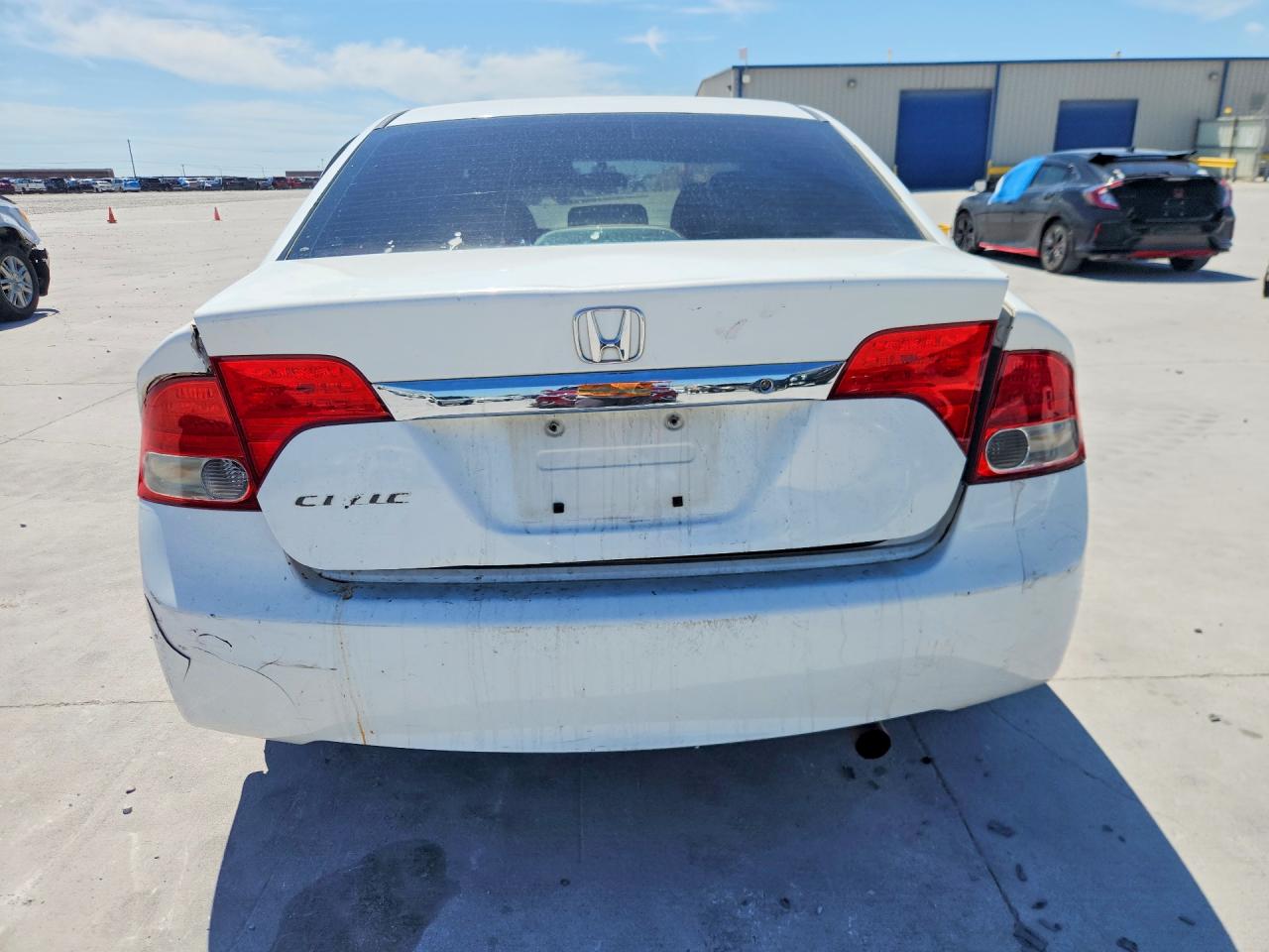 2010 Honda Civic Lx Белый vin: 2HGFA1F52AH512602