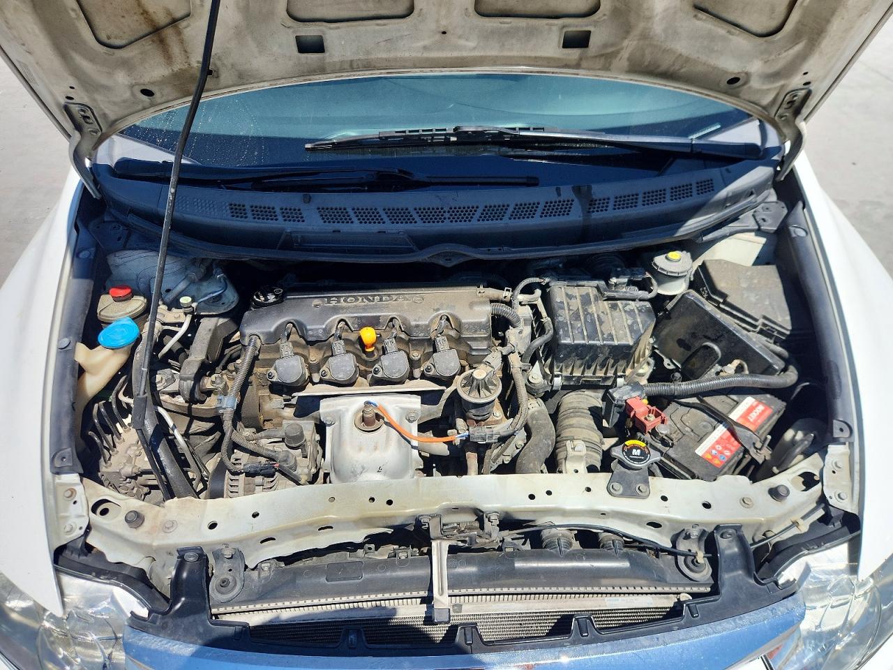 2010 Honda Civic Lx Белый vin: 2HGFA1F52AH512602