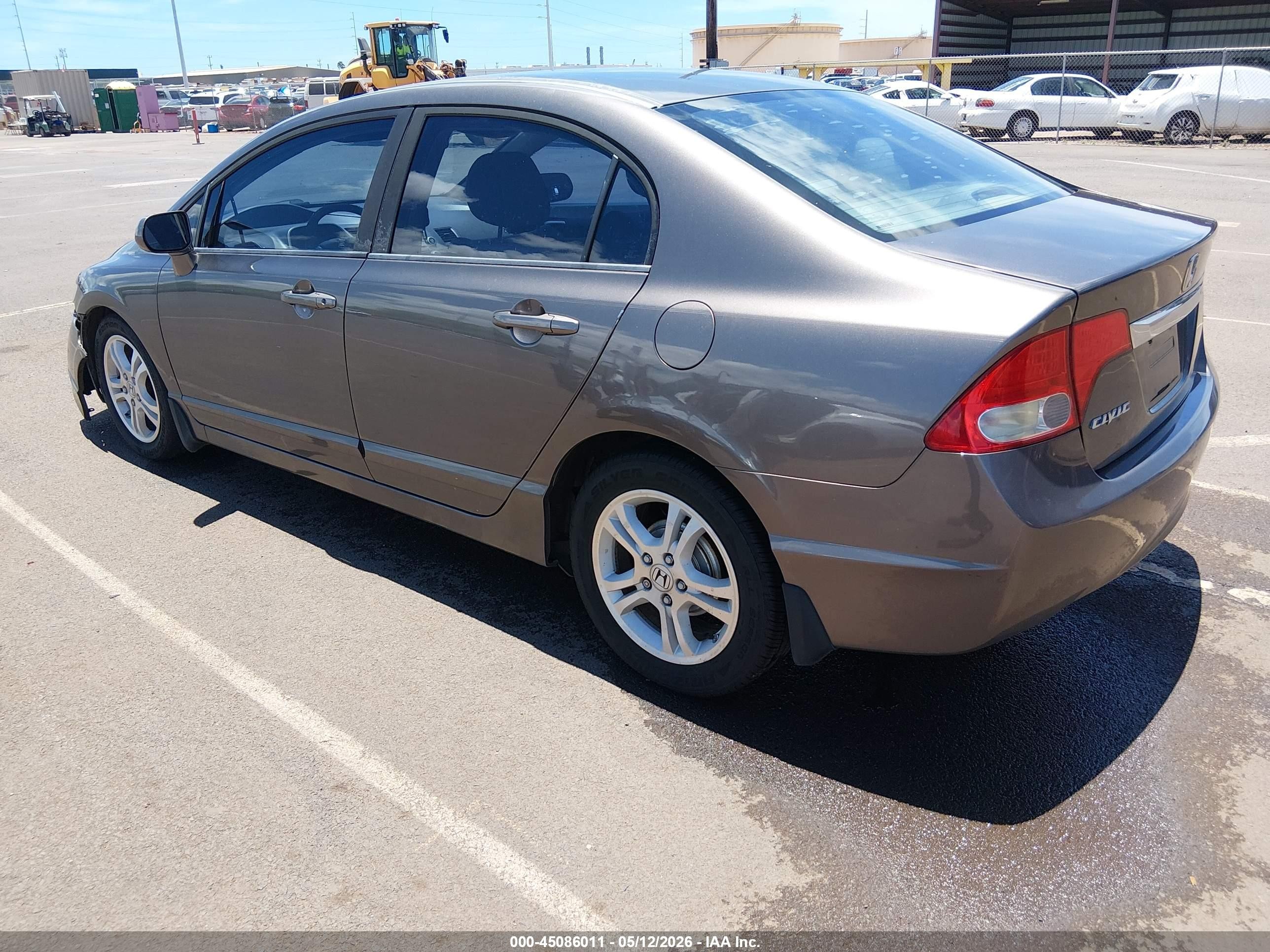 2010 Honda Civic Lx Brown vin: 2HGFA1F52AH513457