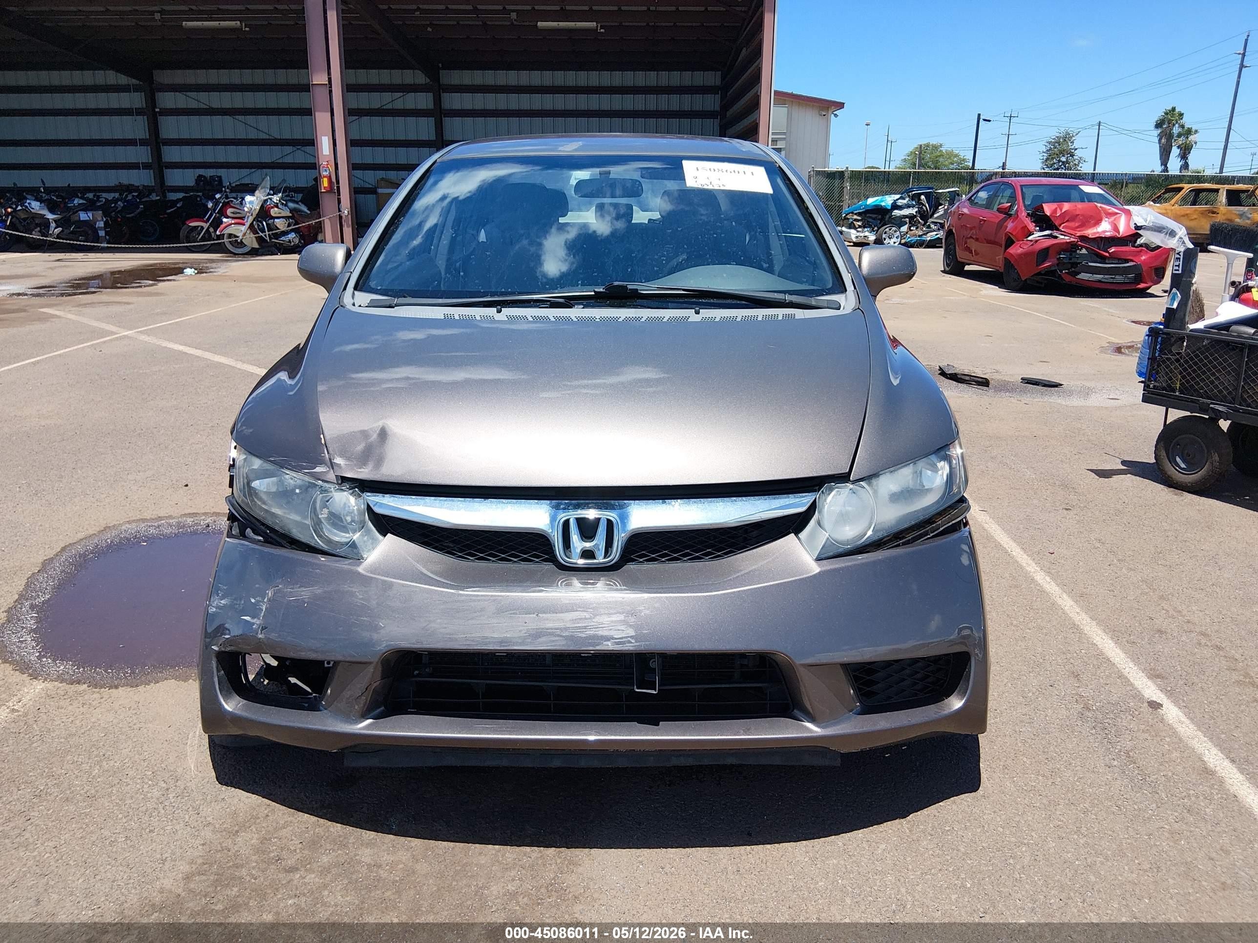 2010 Honda Civic Lx Brown vin: 2HGFA1F52AH513457