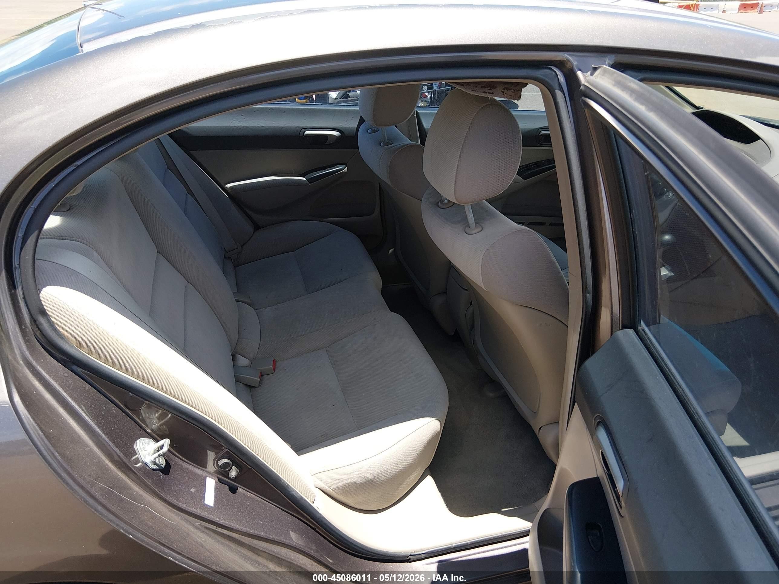 2010 Honda Civic Lx Brown vin: 2HGFA1F52AH513457