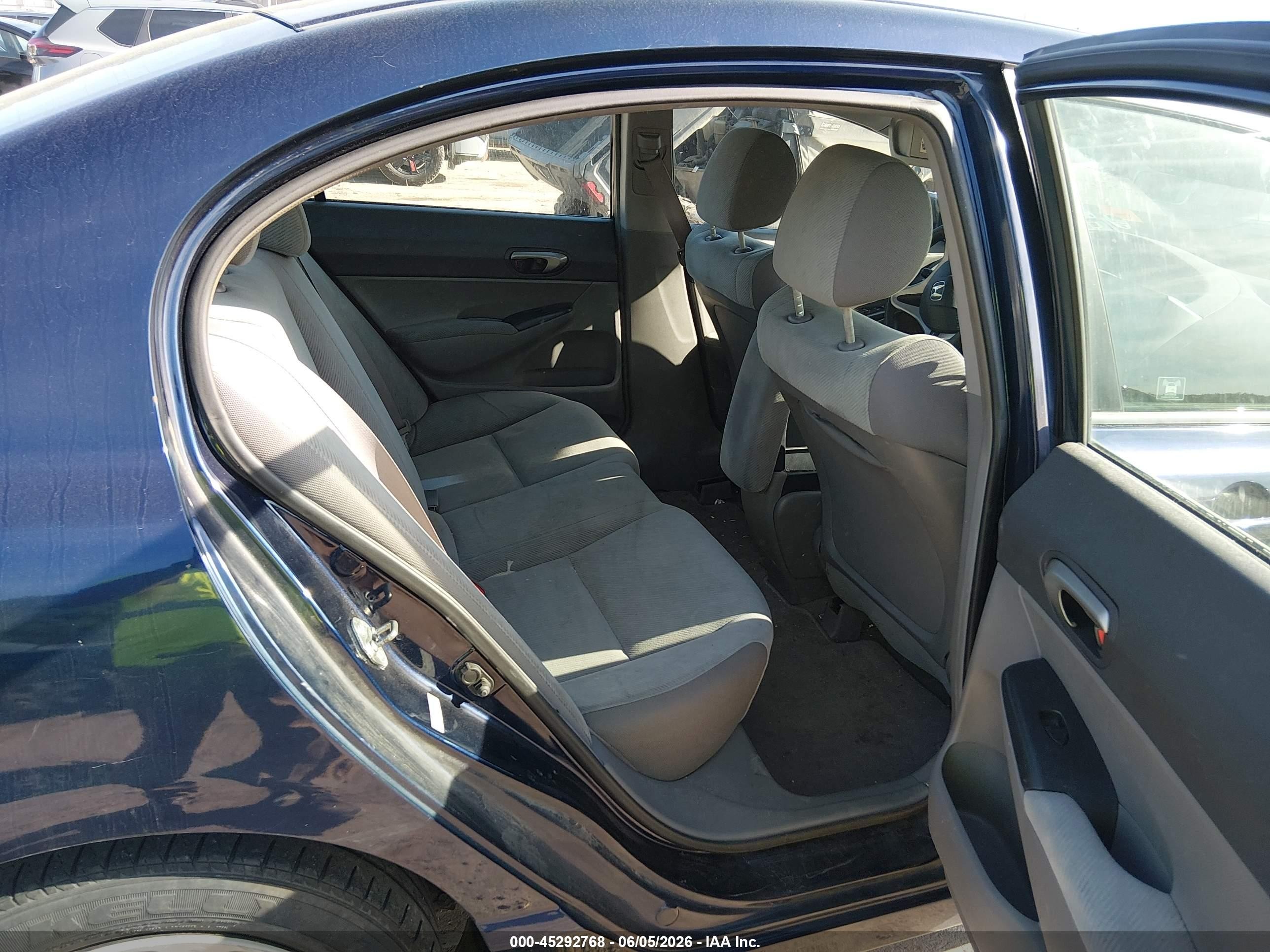 2010 Honda Civic Lx Blue vin: 2HGFA1F52AH519825