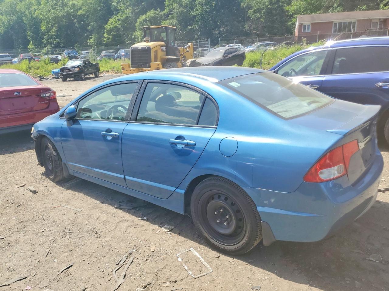 2010 Honda Civic Lx Blue vin: 2HGFA1F52AH527925