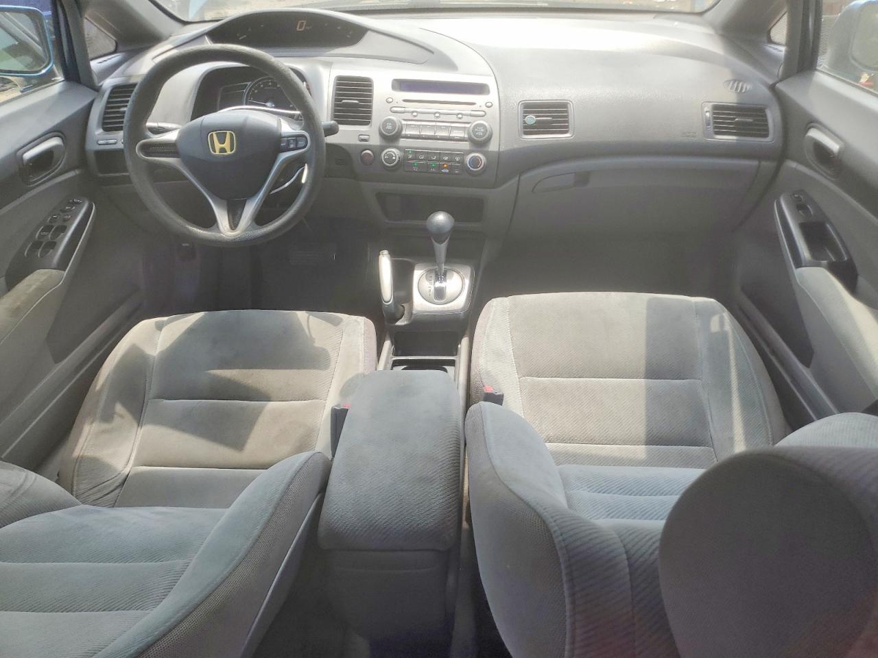 2010 Honda Civic Lx Blue vin: 2HGFA1F52AH527925