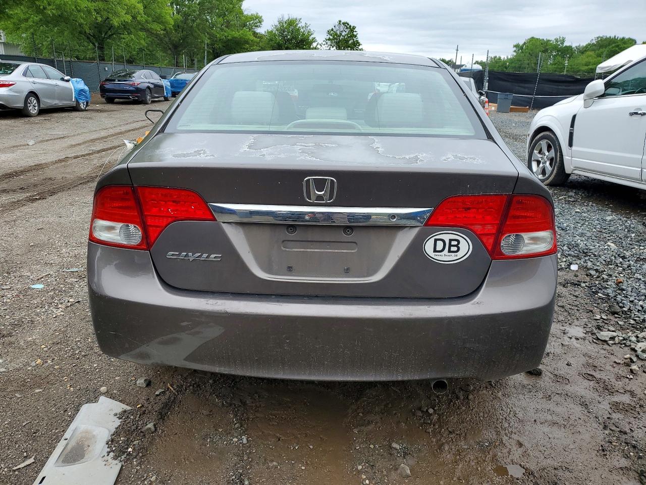 2010 Honda Civic Lx Gray vin: 2HGFA1F52AH528959