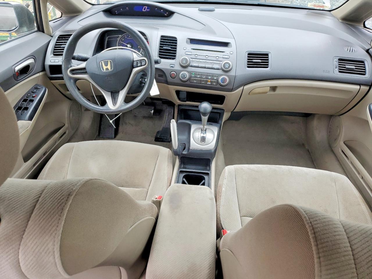 2010 Honda Civic Lx Gray vin: 2HGFA1F52AH528959