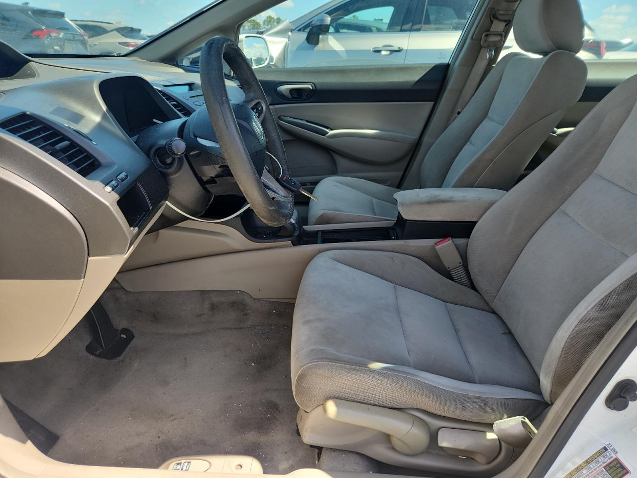 2010 Honda Civic Lx Белый vin: 2HGFA1F52AH533725