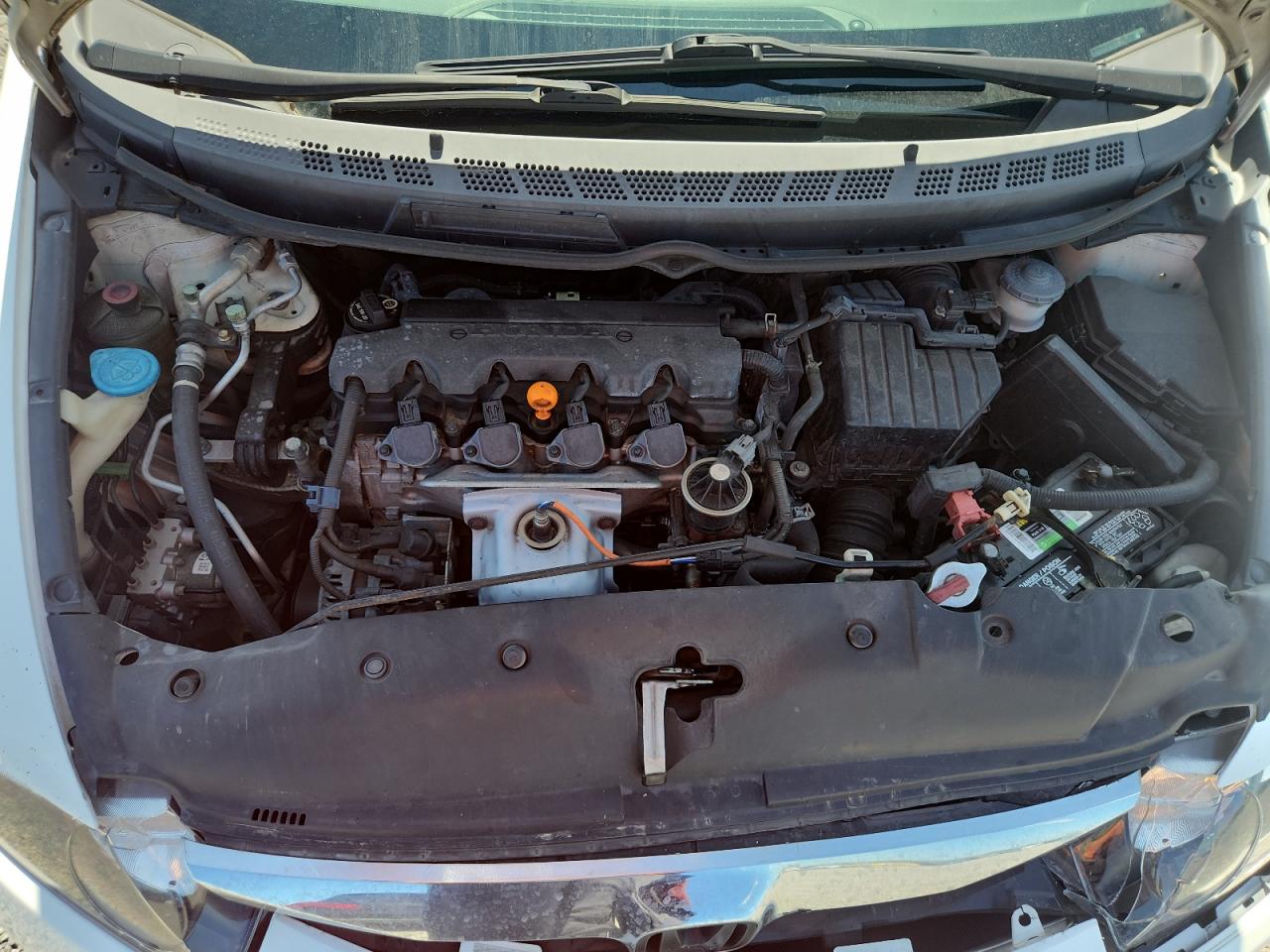 2010 Honda Civic Lx Белый vin: 2HGFA1F52AH533725