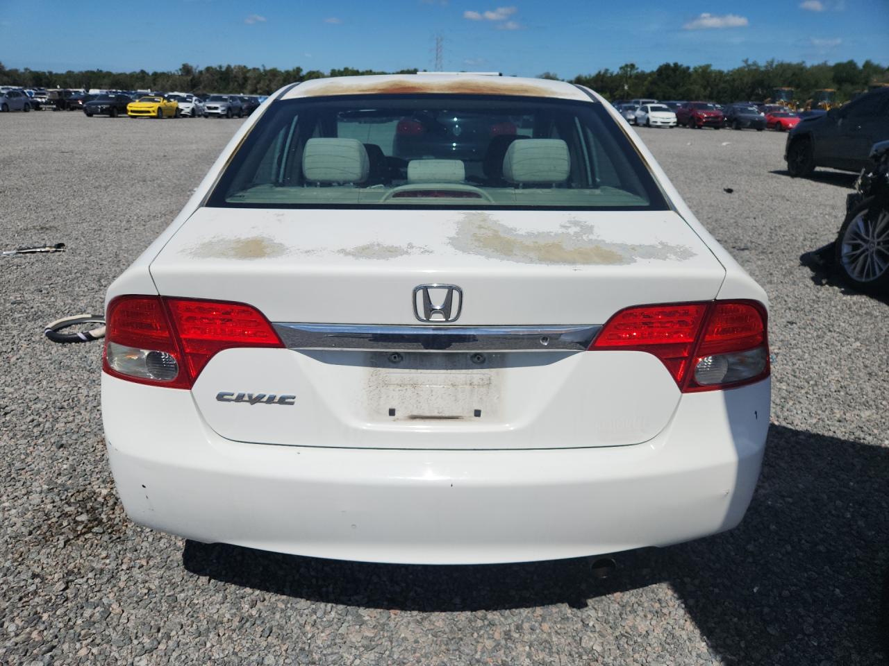2010 Honda Civic Lx Белый vin: 2HGFA1F52AH533725
