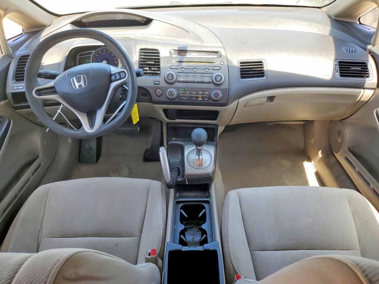 2010 Honda Civic Lx Белый vin: 2HGFA1F52AH533742