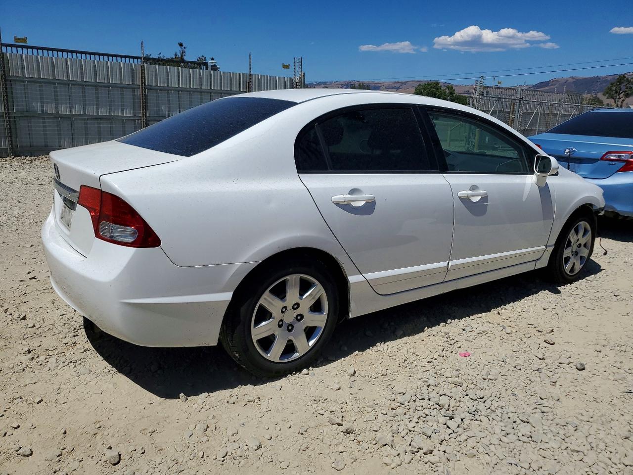 2010 Honda Civic Lx Белый vin: 2HGFA1F52AH533742