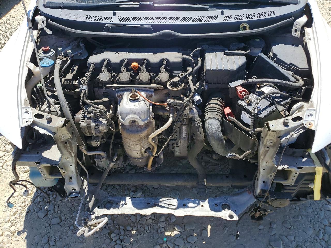 2010 Honda Civic Lx Белый vin: 2HGFA1F52AH533742