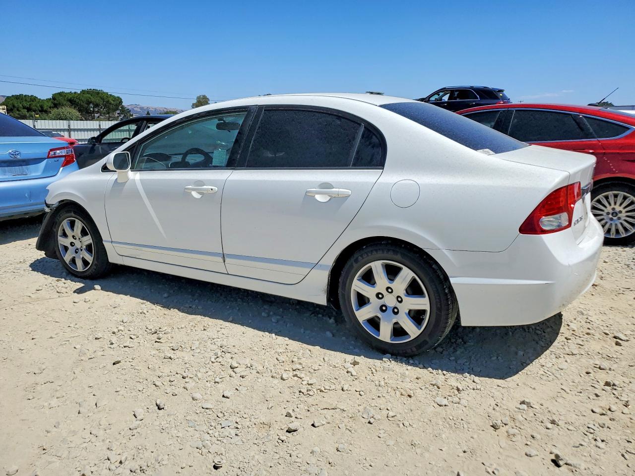 2010 Honda Civic Lx Белый vin: 2HGFA1F52AH533742