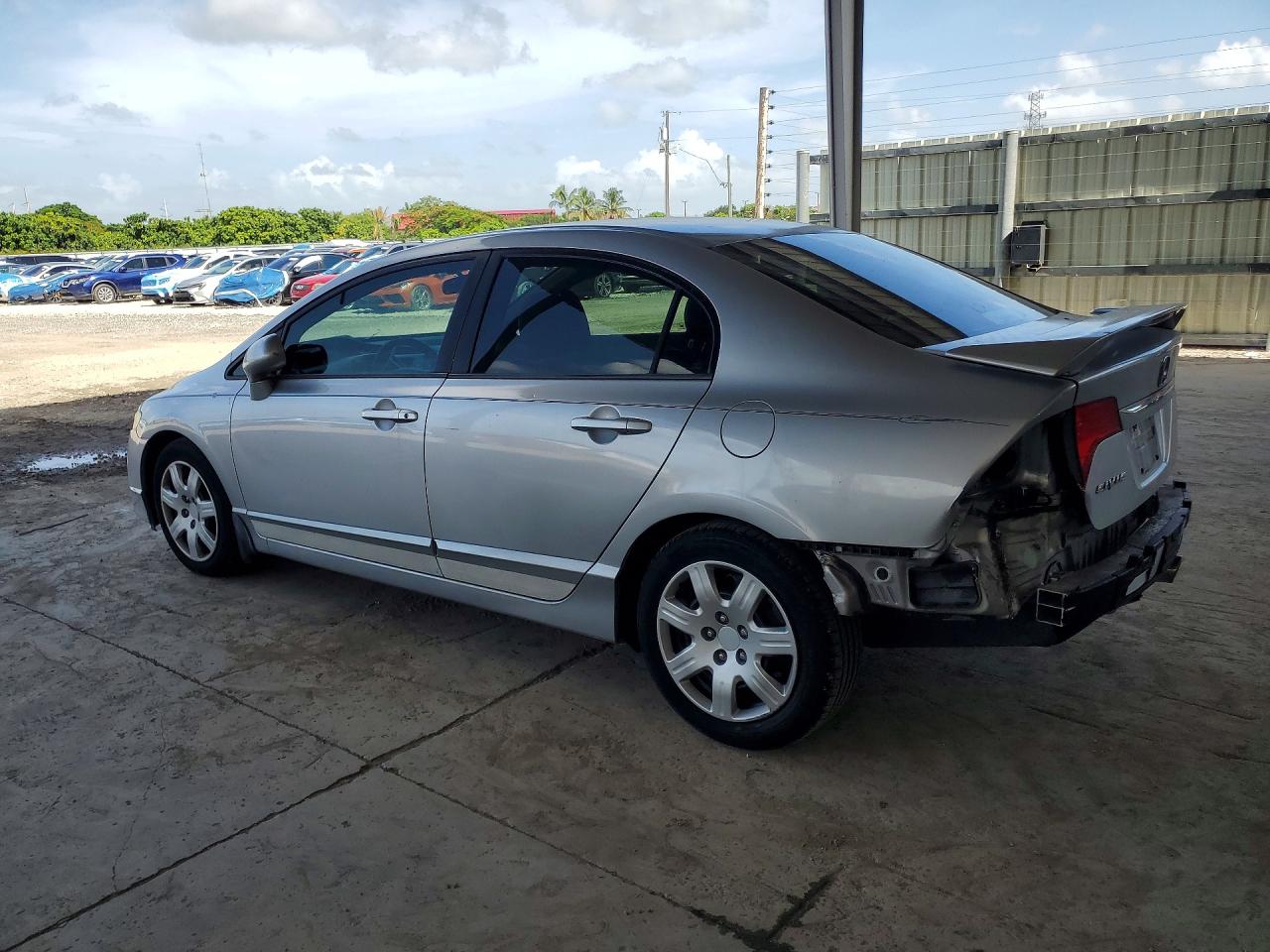 2010 Honda Civic Lx Silver vin: 2HGFA1F52AH537984