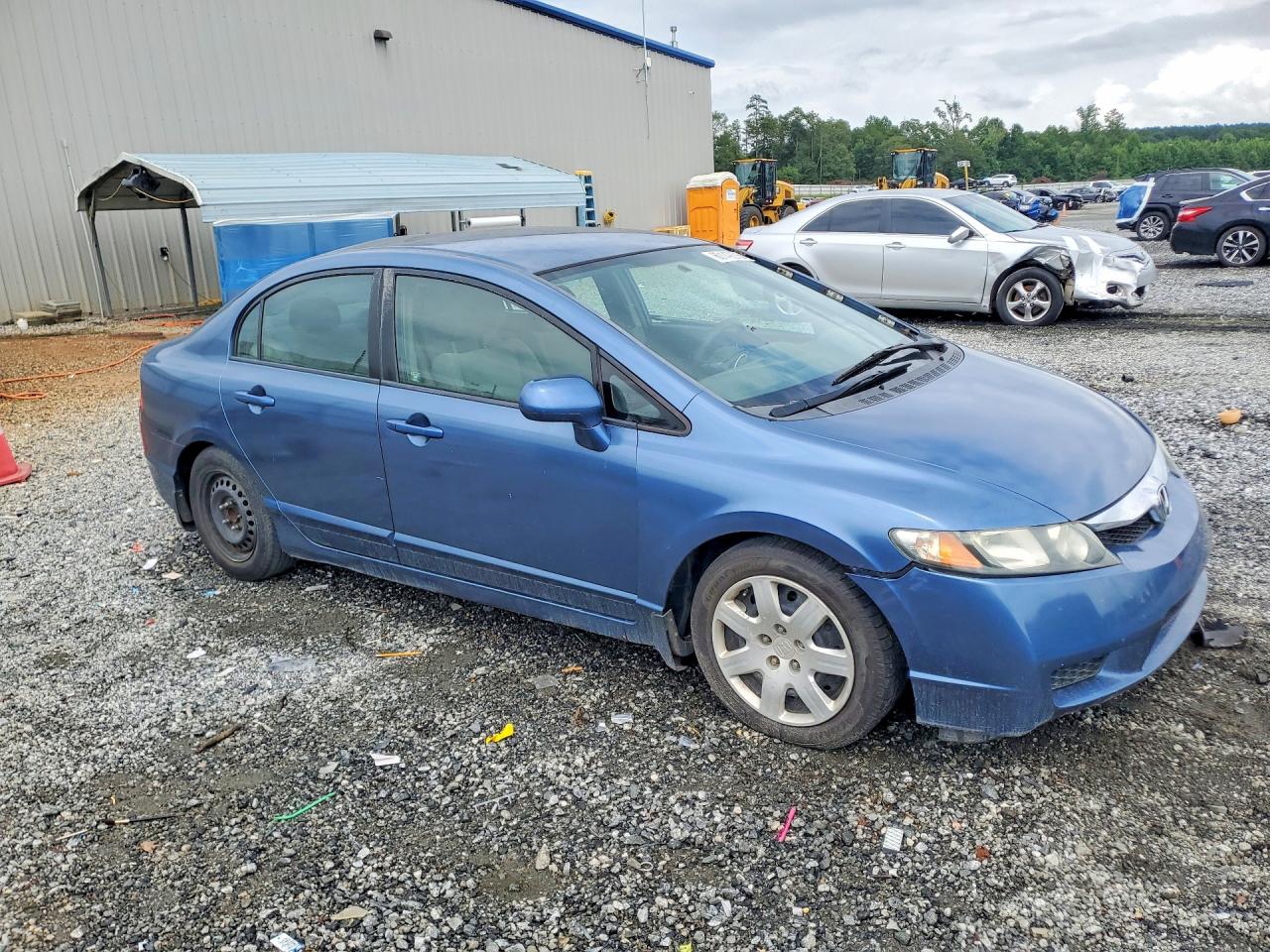 2010 Honda Civic Синий vin: 2HGFA1F52AH540903