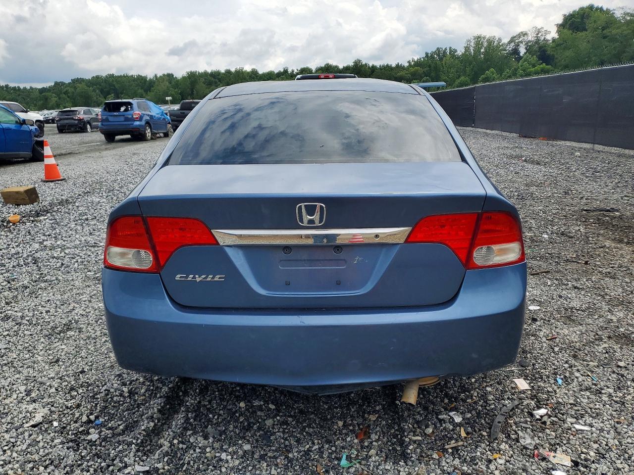 2010 Honda Civic Синий vin: 2HGFA1F52AH540903