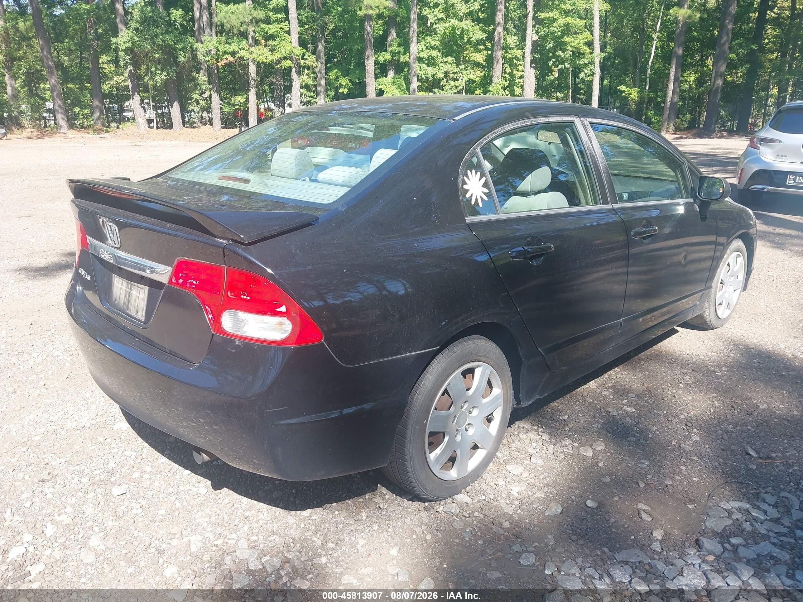 2010 Honda Civic Lx Black vin: 2HGFA1F52AH545583