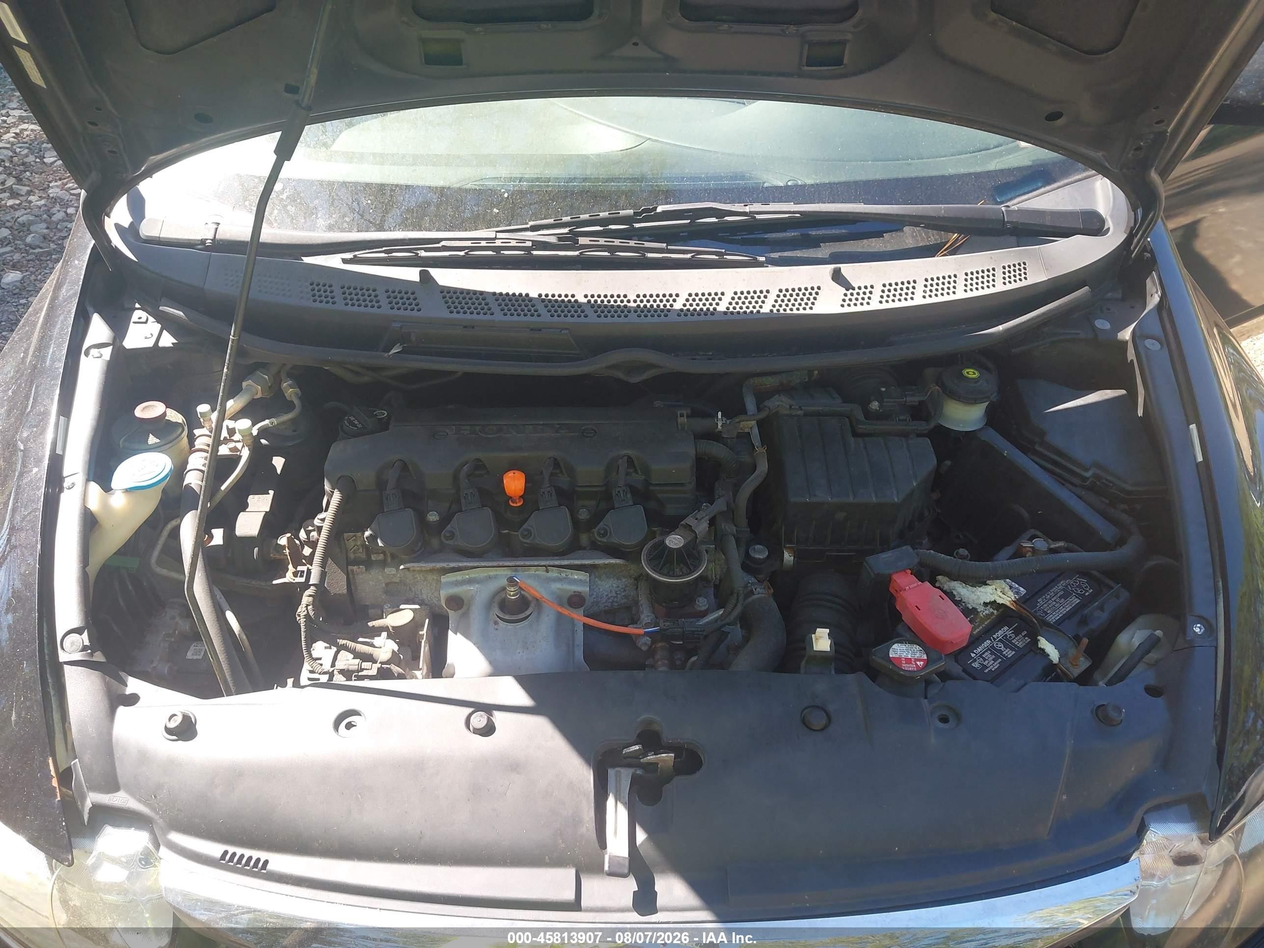 2010 Honda Civic Lx Black vin: 2HGFA1F52AH545583