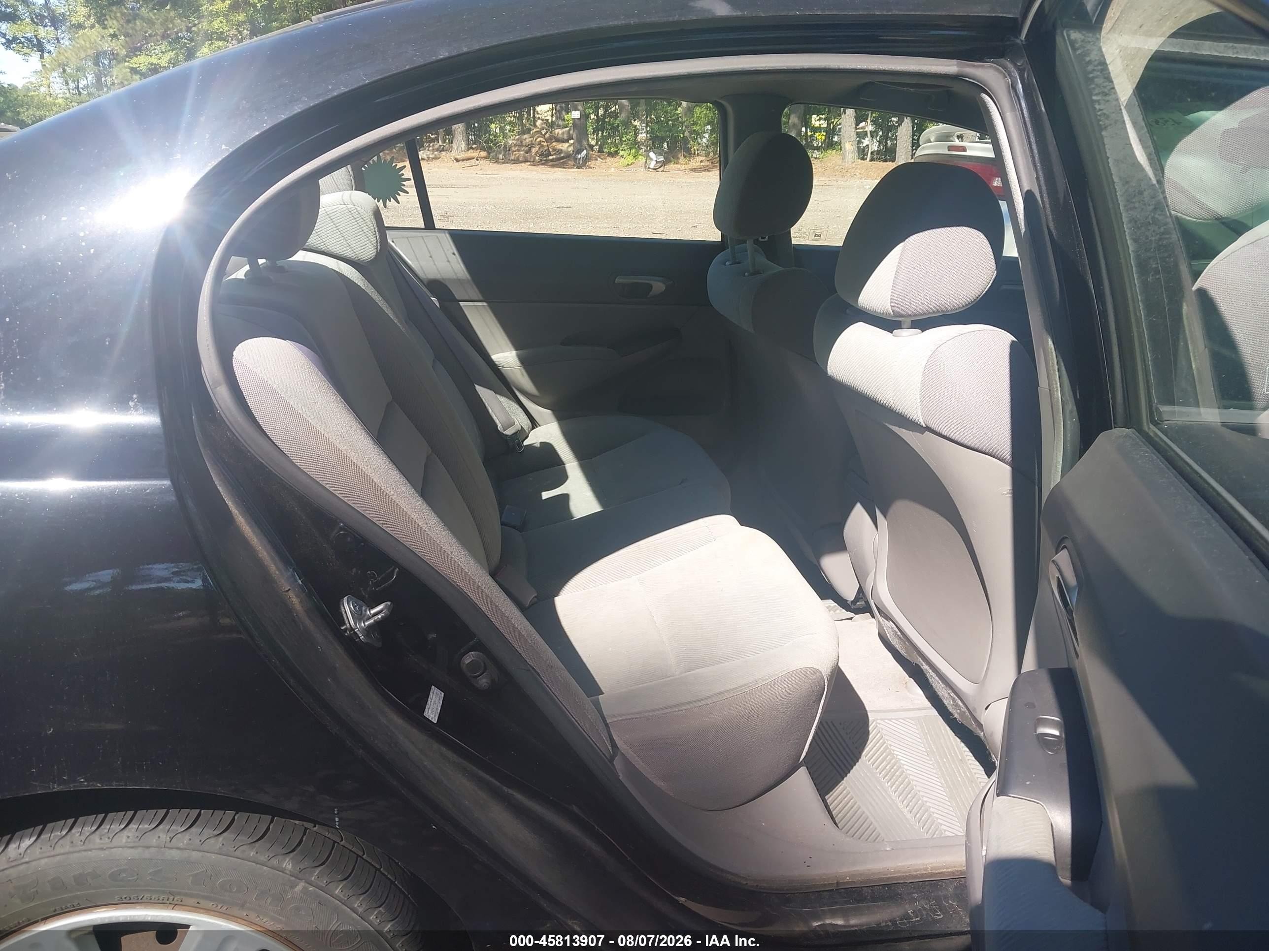 2010 Honda Civic Lx Black vin: 2HGFA1F52AH545583