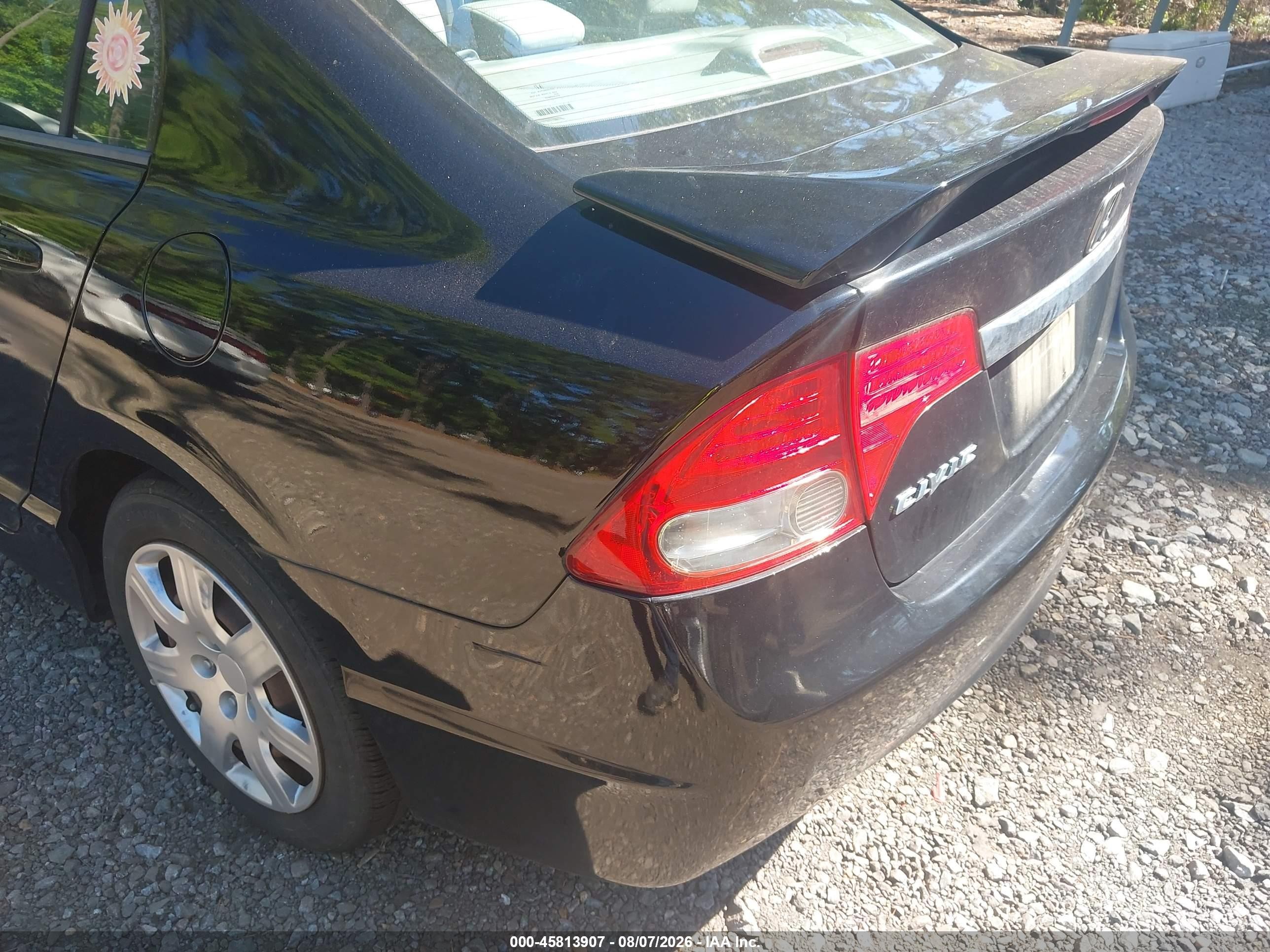 2010 Honda Civic Lx Black vin: 2HGFA1F52AH545583
