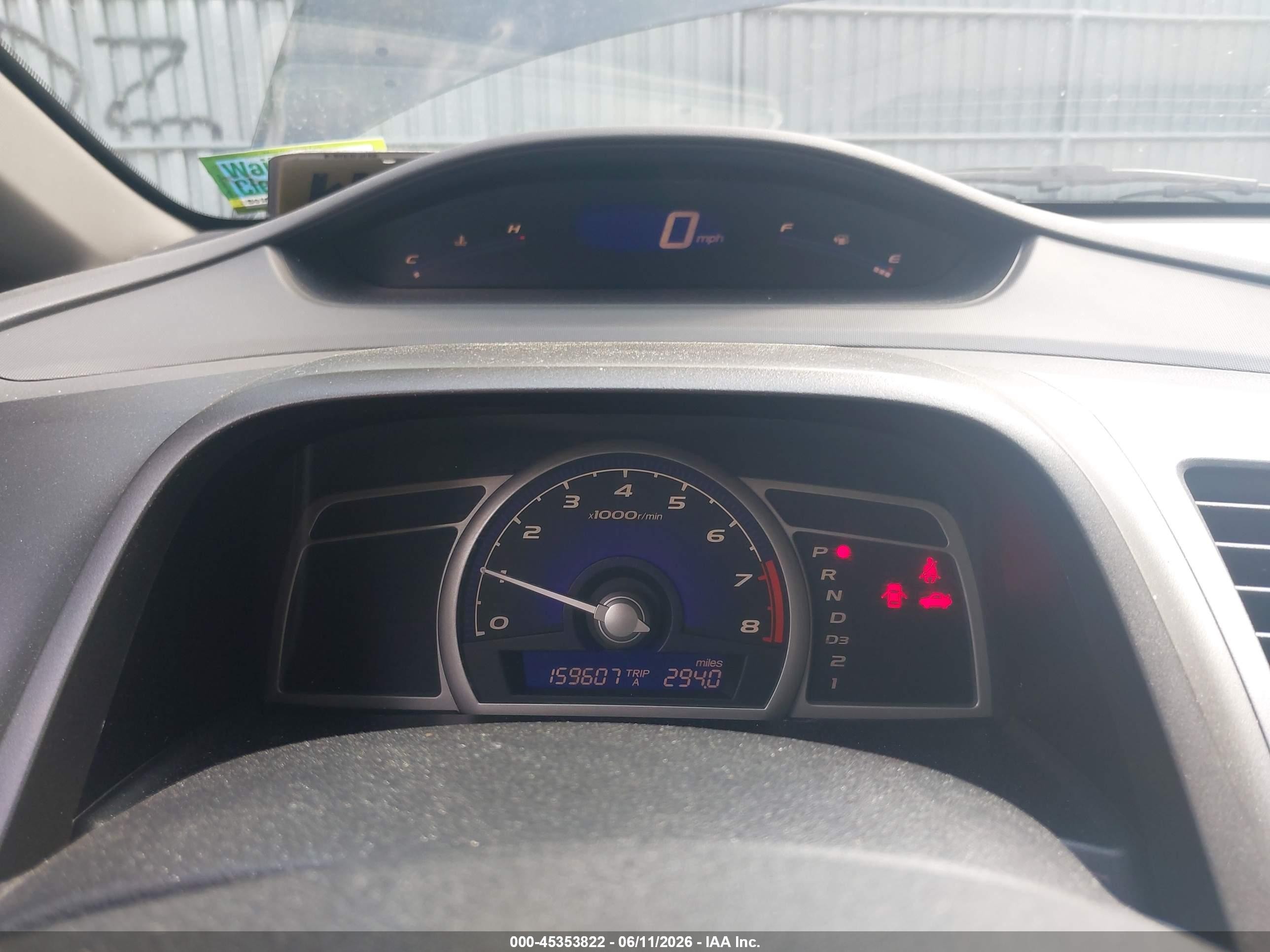 2010 Honda Civic Lx Black vin: 2HGFA1F52AH551108