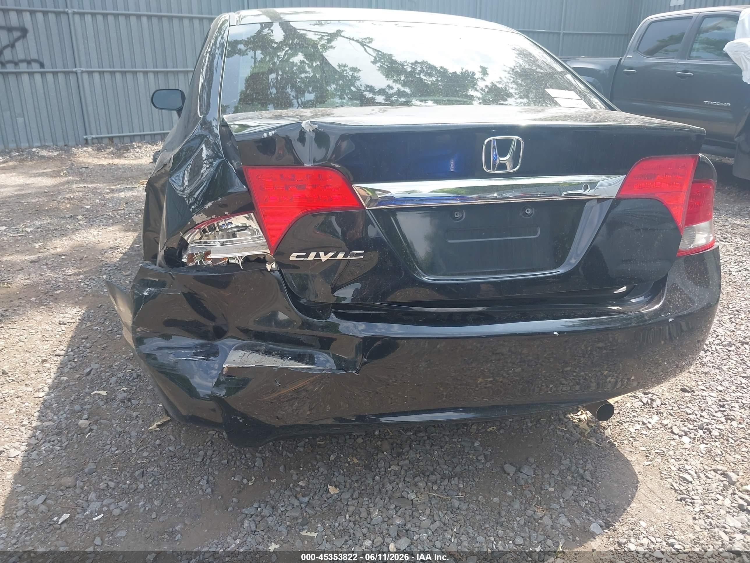 2010 Honda Civic Lx Black vin: 2HGFA1F52AH551108