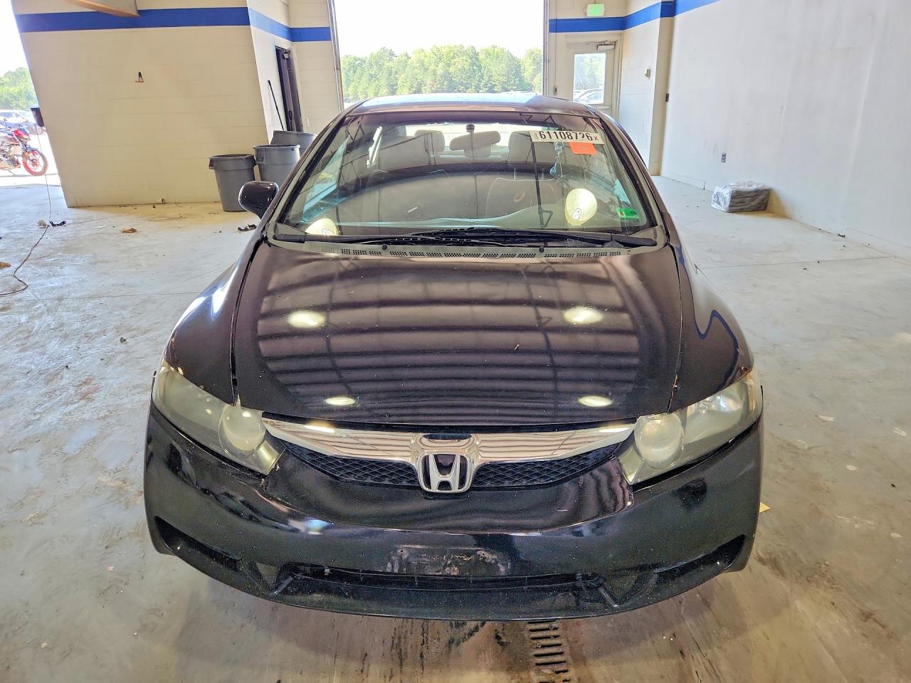 2010 Honda Civic Lx Black vin: 2HGFA1F52AH555403