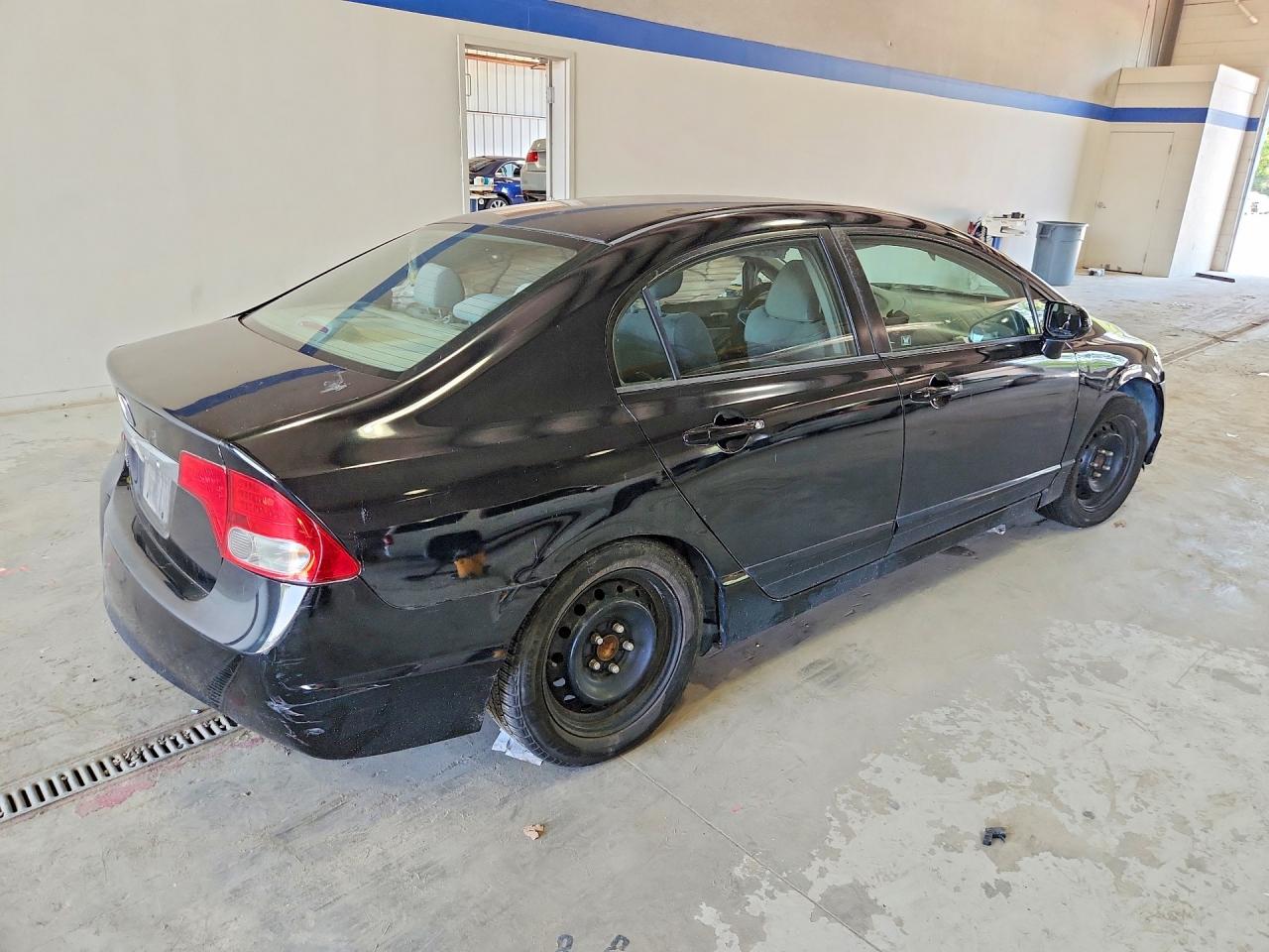 2010 Honda Civic Lx Black vin: 2HGFA1F52AH555403