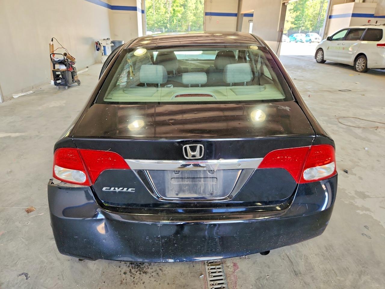 2010 Honda Civic Lx Black vin: 2HGFA1F52AH555403