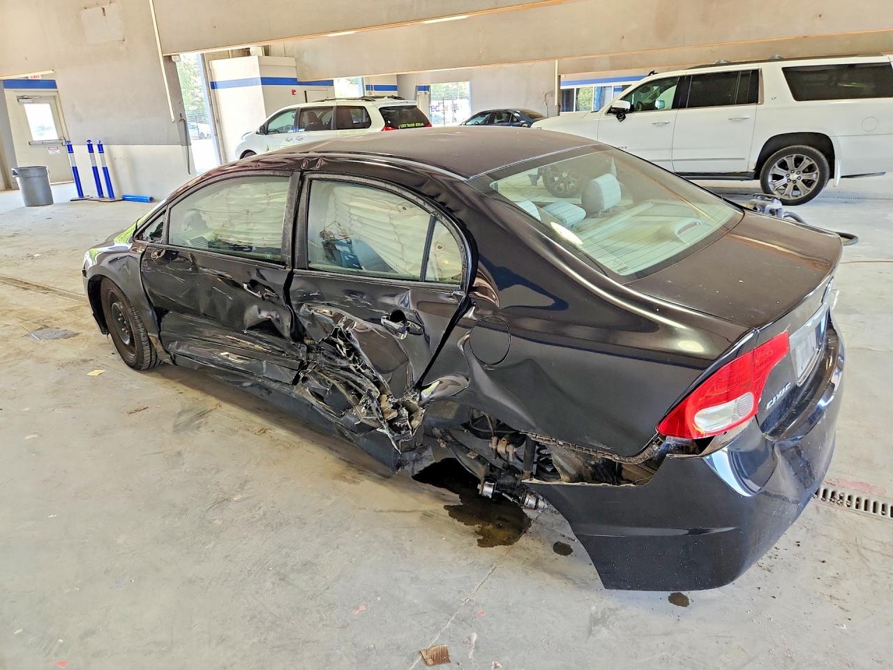 2010 Honda Civic Lx Black vin: 2HGFA1F52AH555403