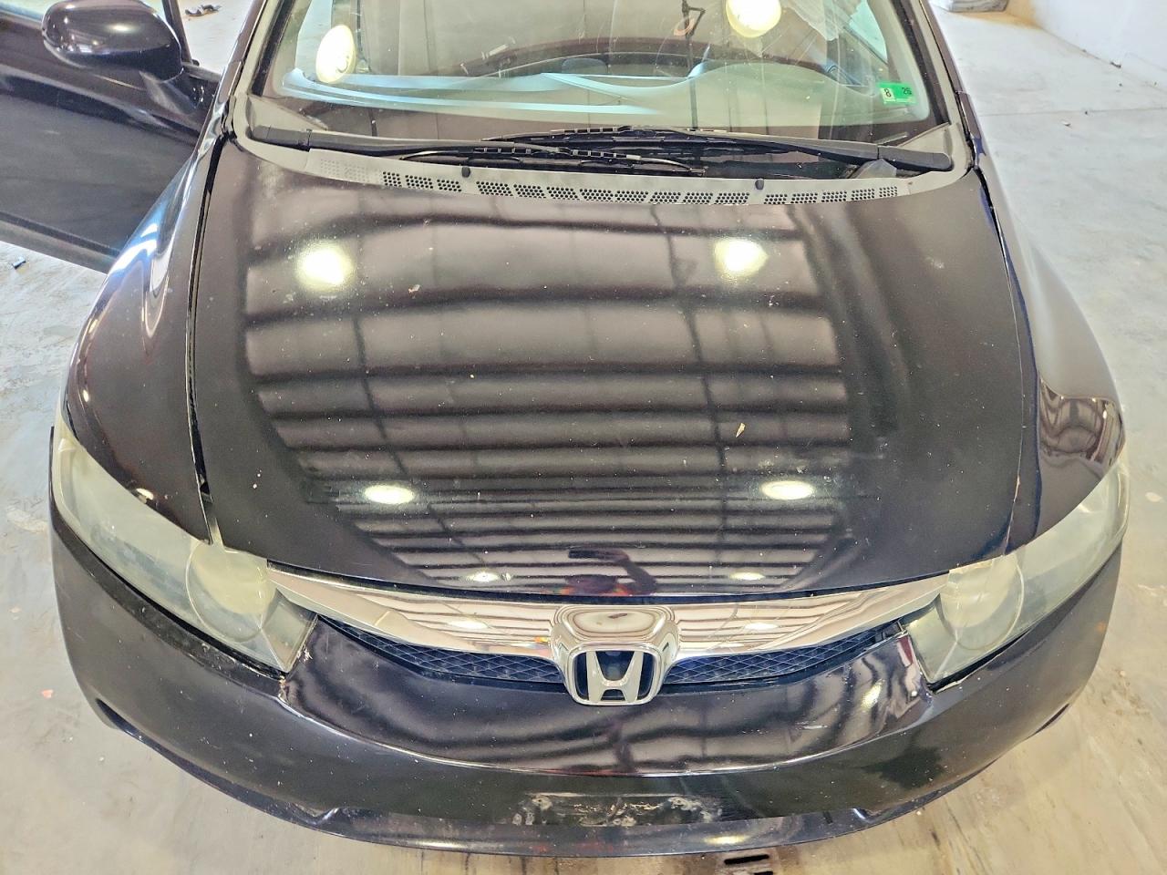 2010 Honda Civic Lx Black vin: 2HGFA1F52AH555403