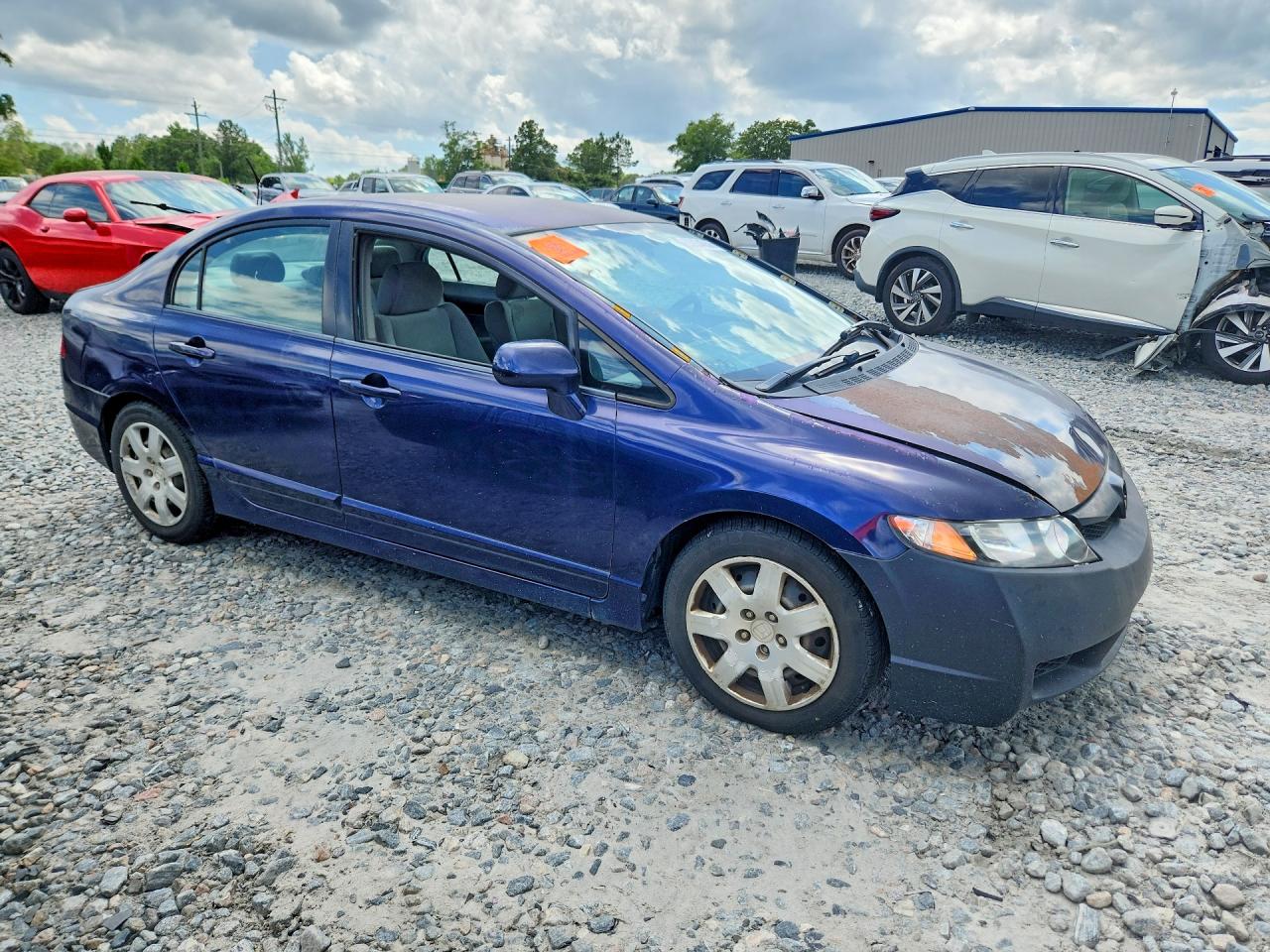 2010 Honda Civic Lx Синий vin: 2HGFA1F52AH567910