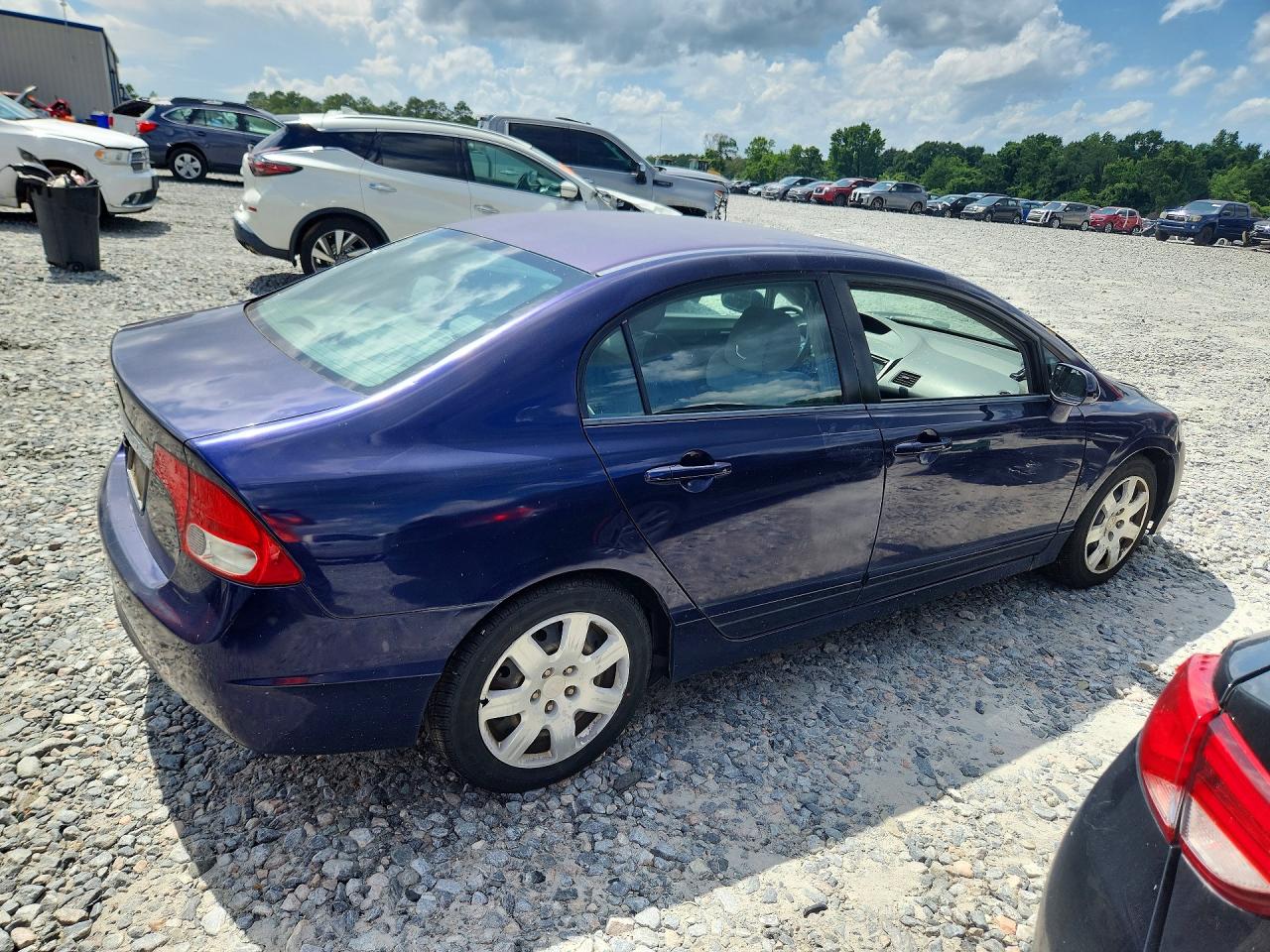 2010 Honda Civic Lx Синий vin: 2HGFA1F52AH567910