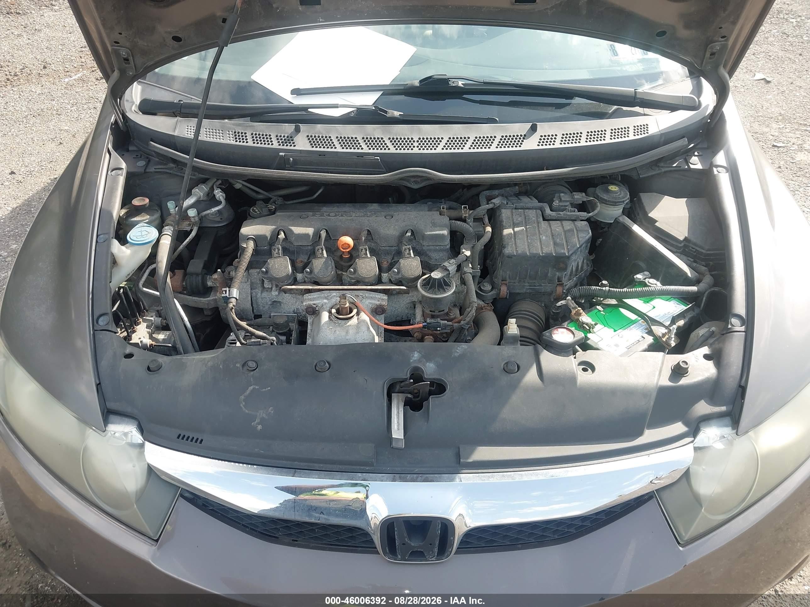 2010 Honda Civic Lx Brown vin: 2HGFA1F52AH572881