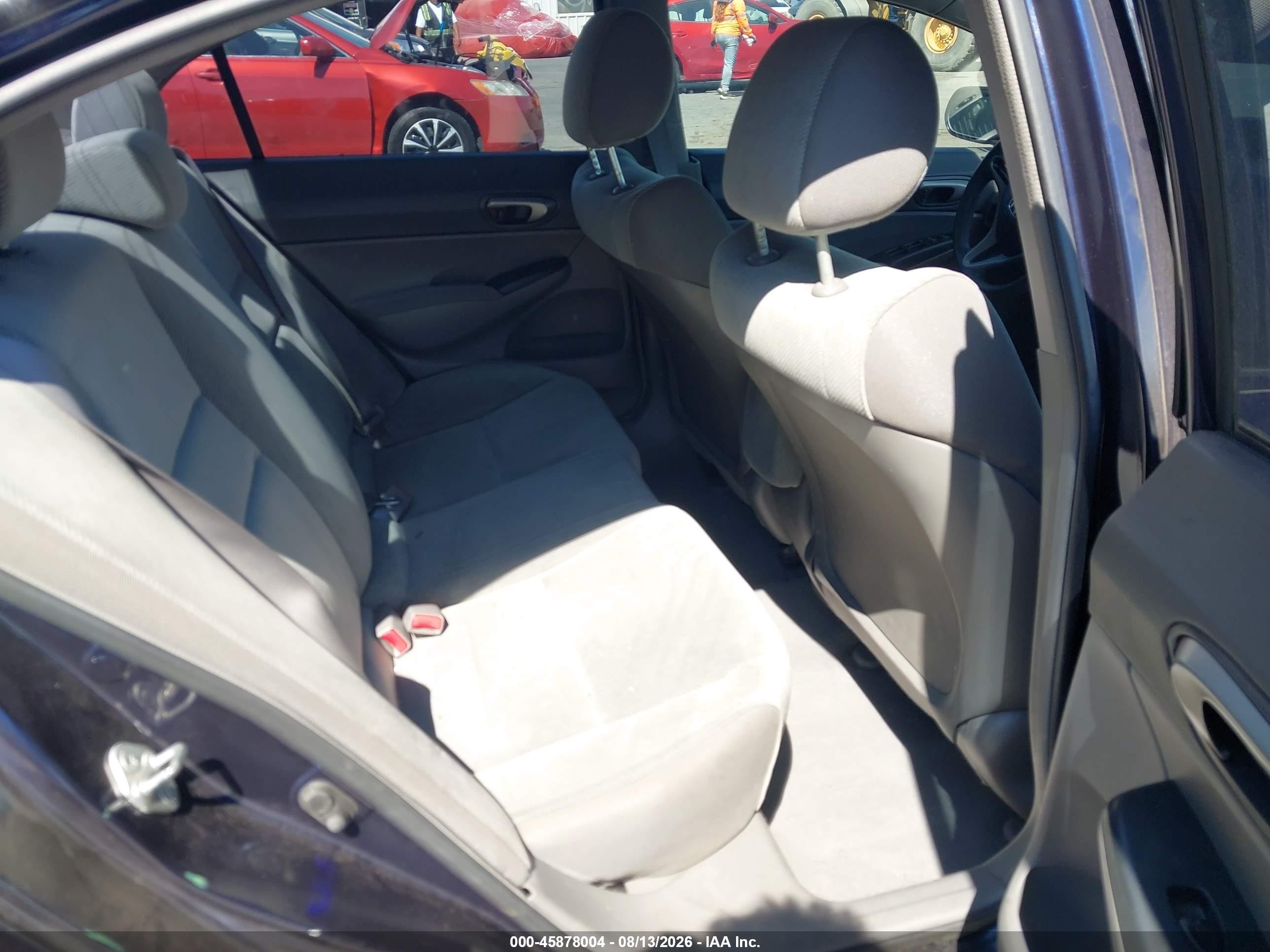 2010 Honda Civic Lx Dark Blue vin: 2HGFA1F52AH578924