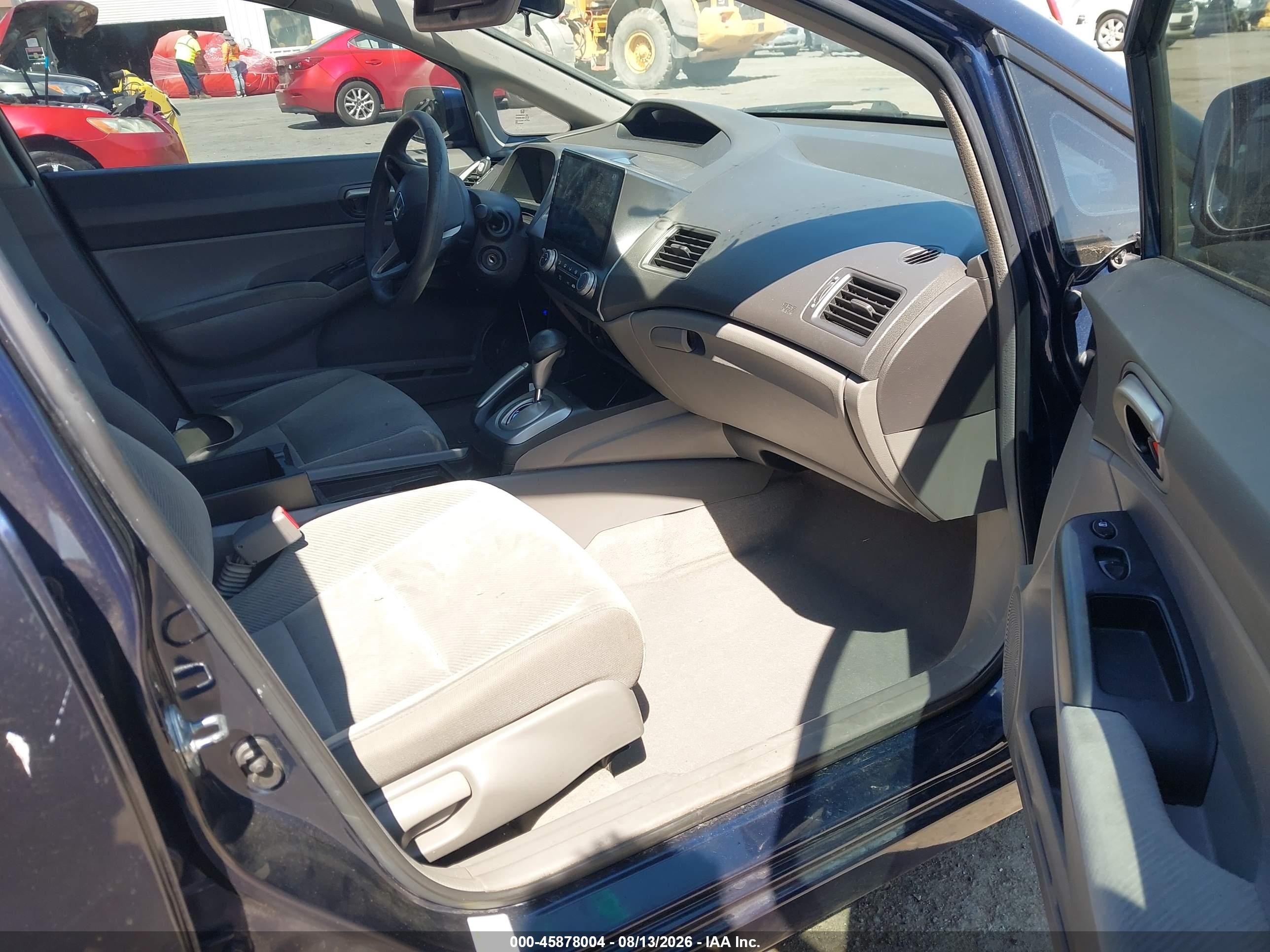 2010 Honda Civic Lx Dark Blue vin: 2HGFA1F52AH578924