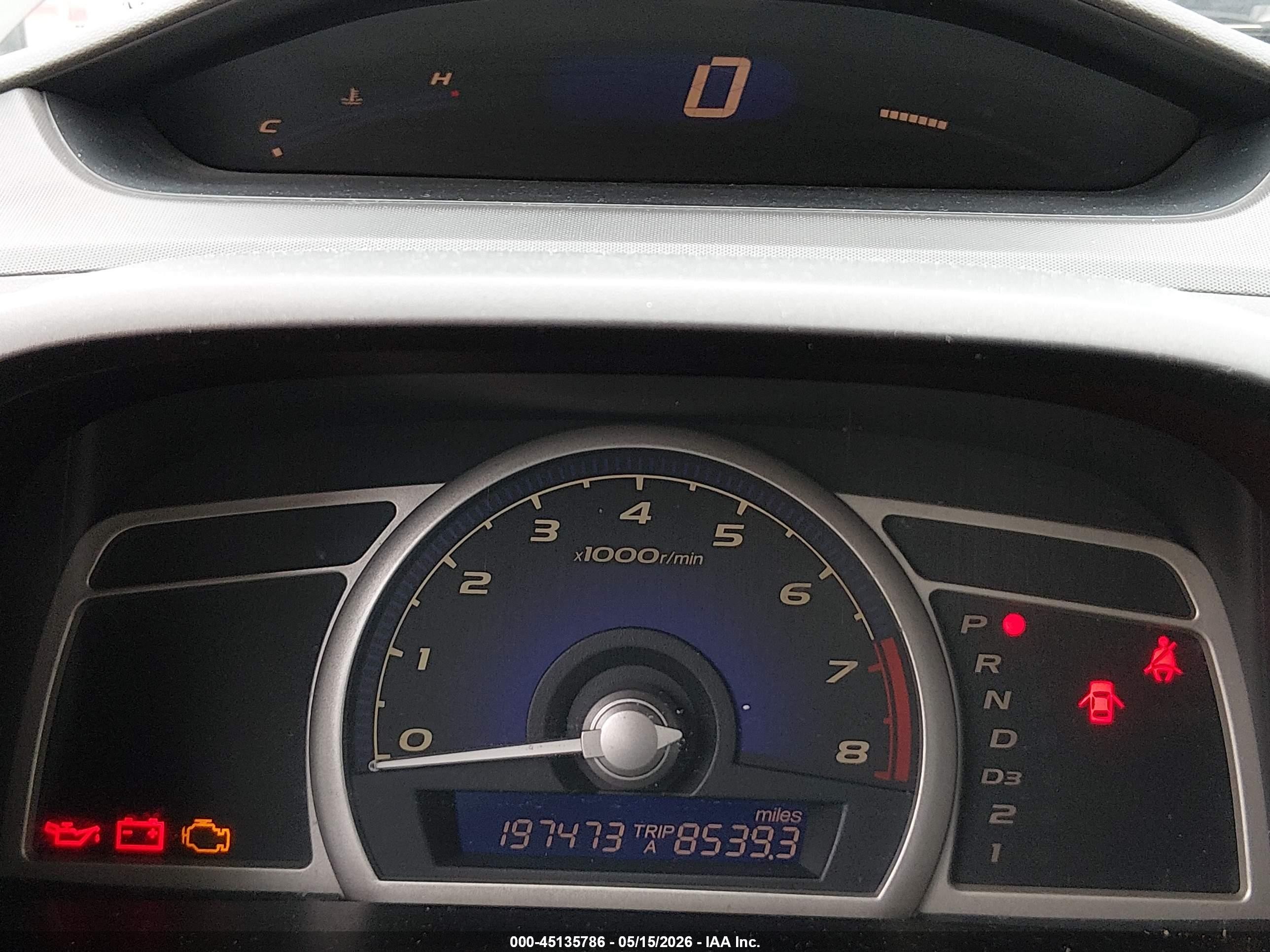 2010 Honda Civic Lx Gray vin: 2HGFA1F52AH585422