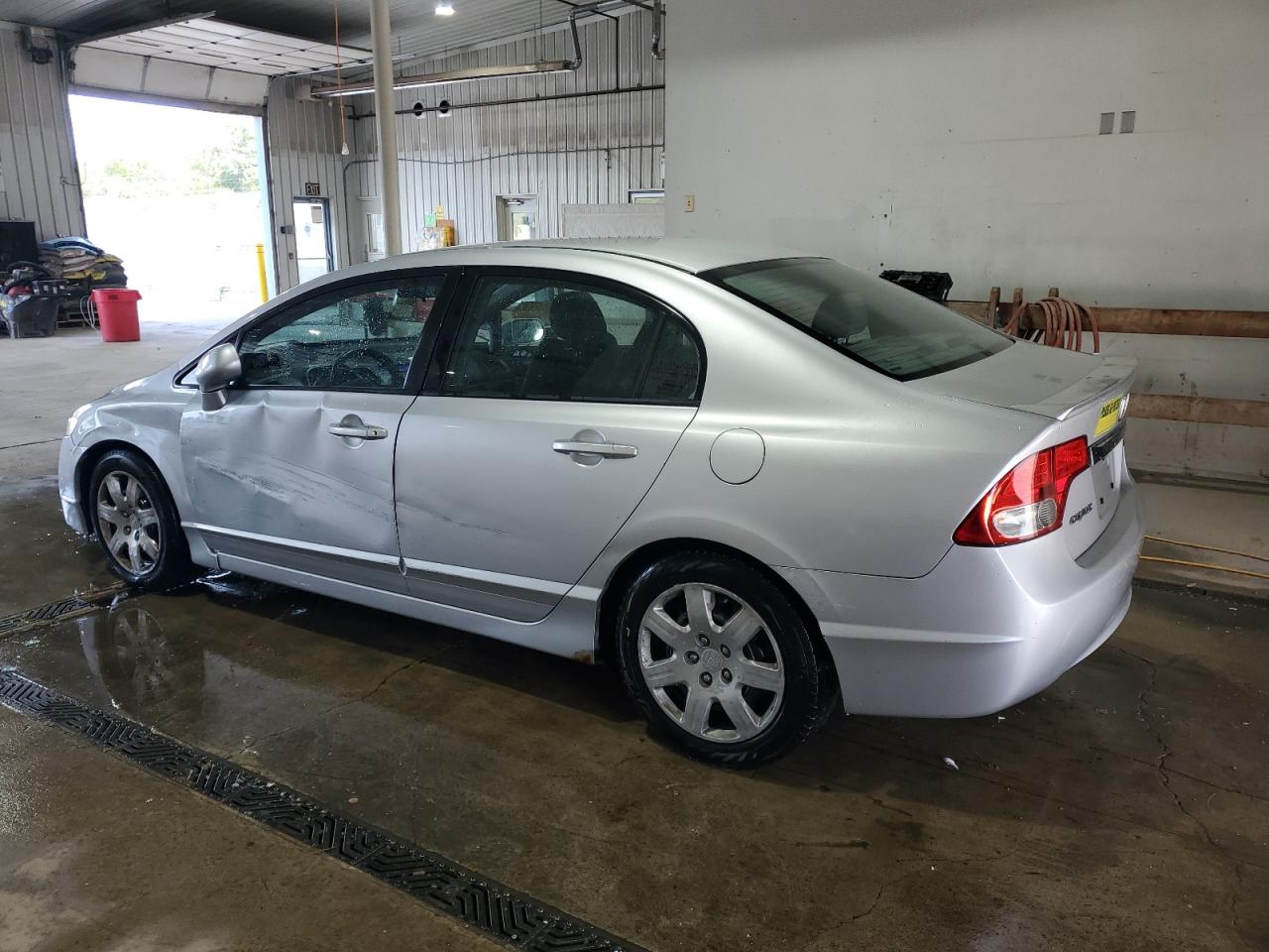 2011 Honda Civic Lx Silver vin: 2HGFA1F52BH307475