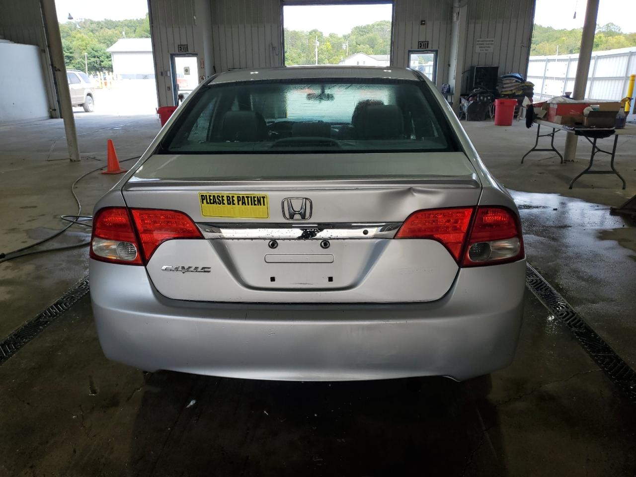 2011 Honda Civic Lx Silver vin: 2HGFA1F52BH307475
