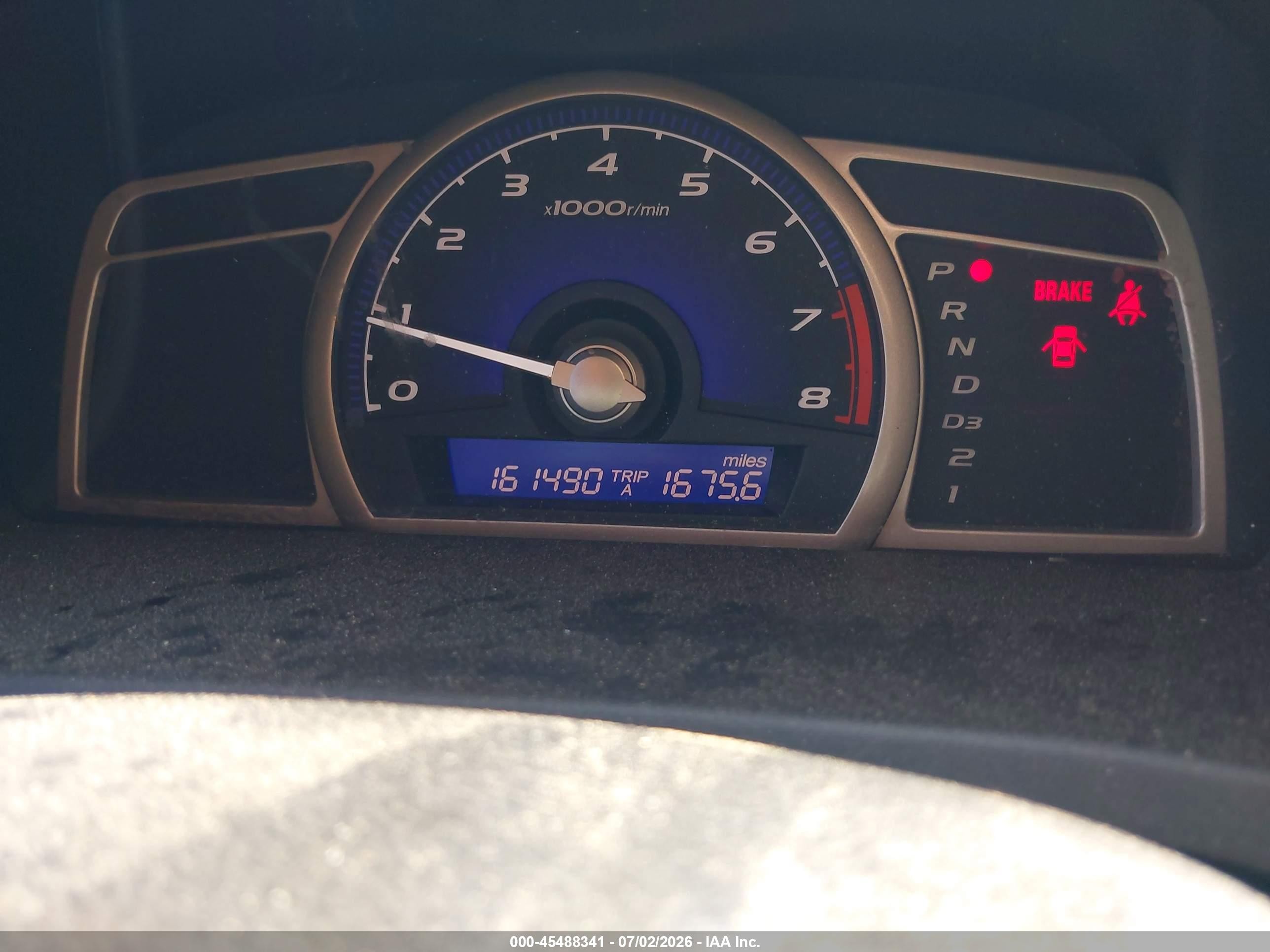 2011 Honda Civic Lx Gray vin: 2HGFA1F52BH307928