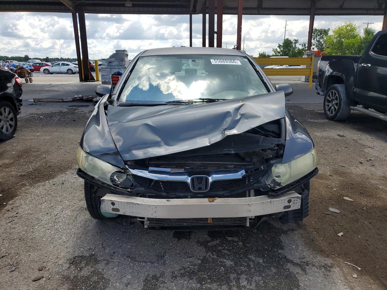 2011 Honda Civic Lx Gray vin: 2HGFA1F52BH307959
